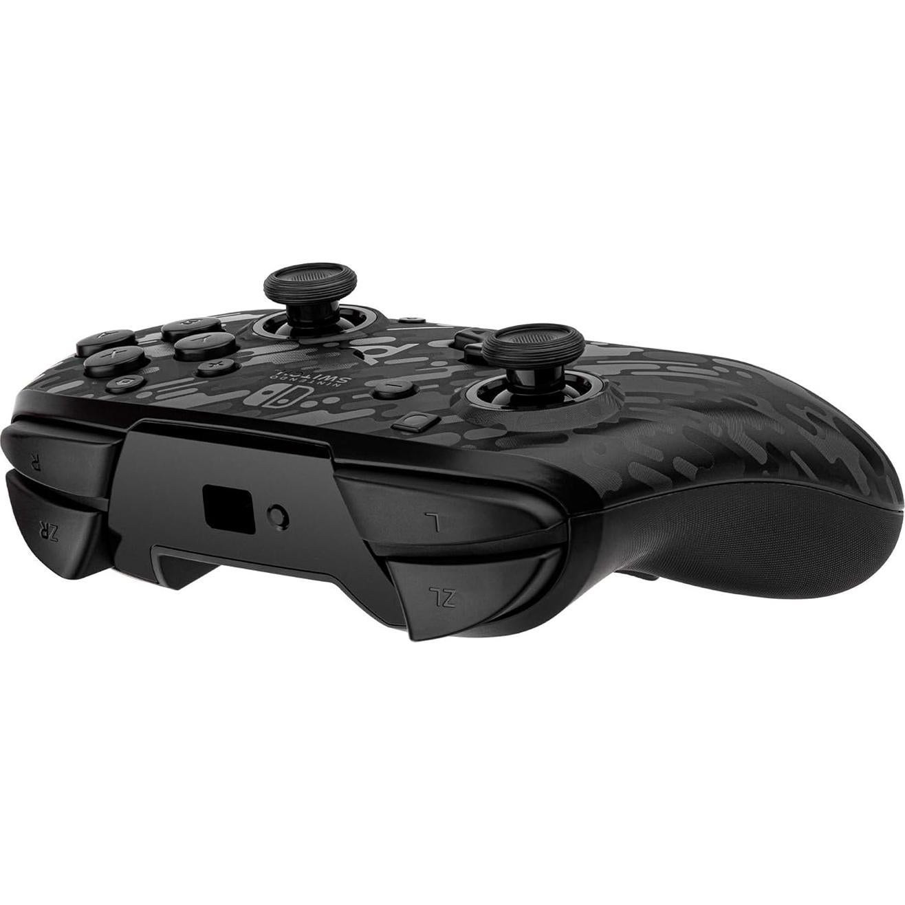 Controlador Inalámbrico PDP Gaming Faceoff Deluxe Camuflaje Negro