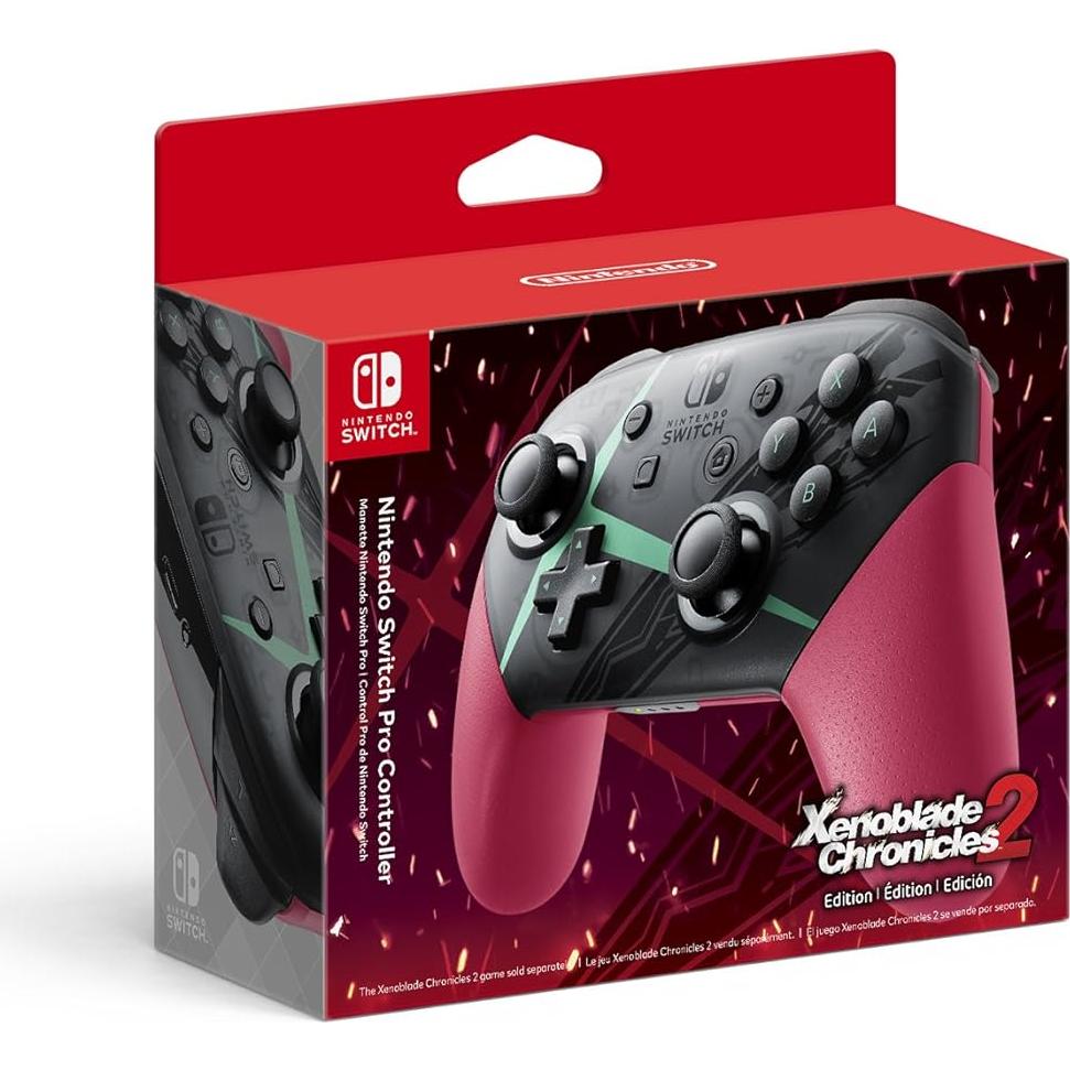 Controlador Pro Nintendo Switch Xenoblade Chronicles 2