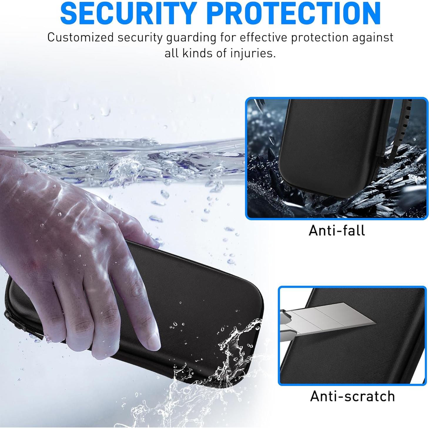 Estuche de Transporte RHOTALL para Nintendo Switch 3 en 1