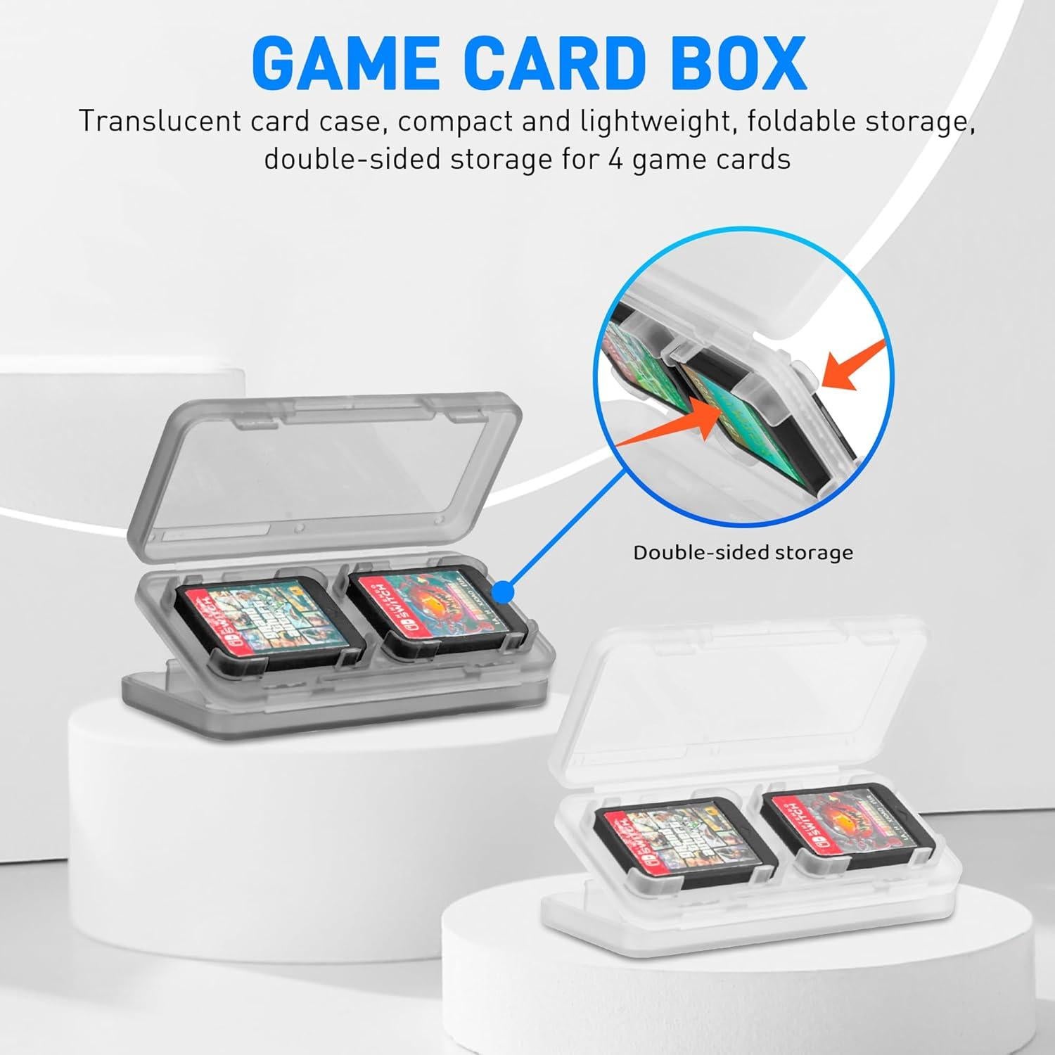 Estuche de Transporte RHOTALL para Nintendo Switch 3 en 1