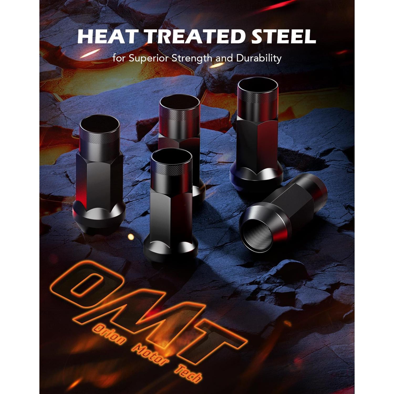 Tuercas de Rueda Orion Motor Tech M12x1.25 Juego de 20