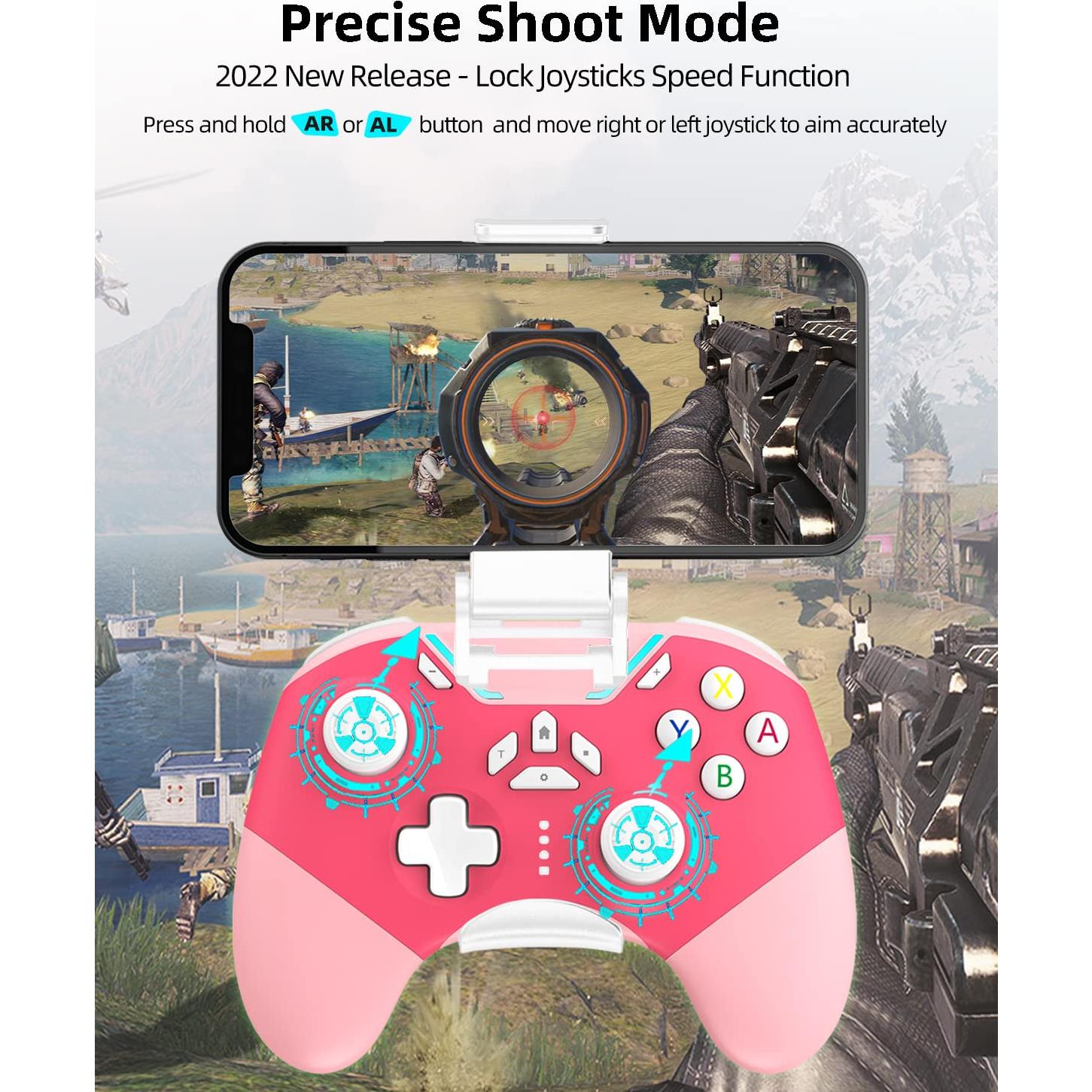 Controladores Inalámbricos Aghi para Nintendo Switch y PC