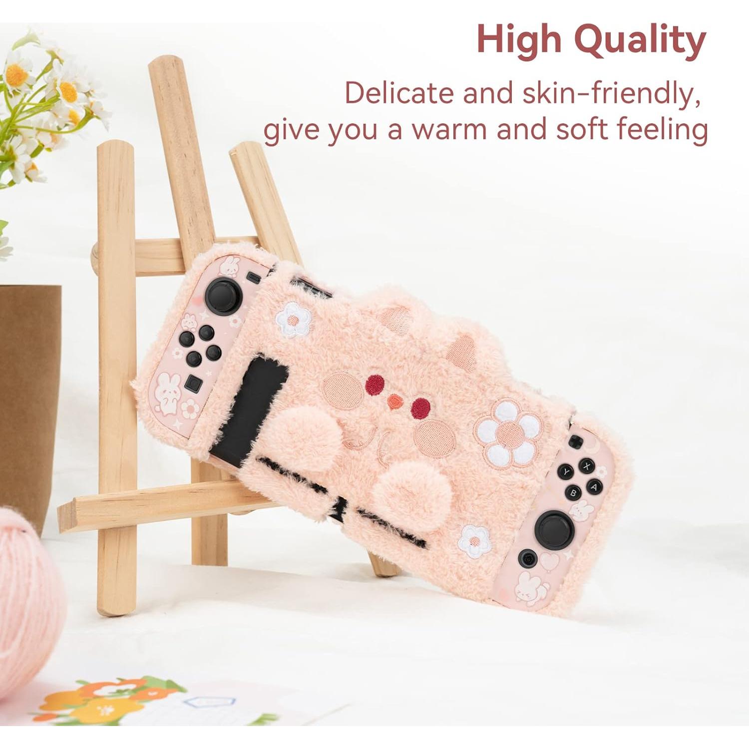 Funda Protectora de Peluche GeekShare para Nintendo Switch