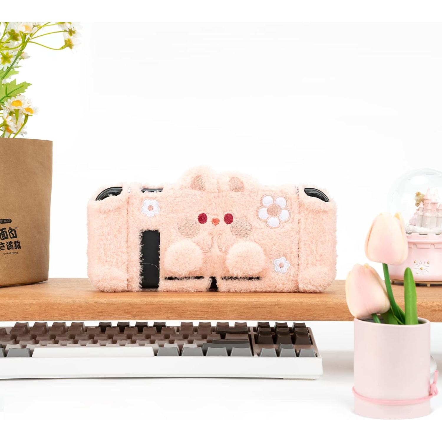 Funda Protectora de Peluche GeekShare para Nintendo Switch