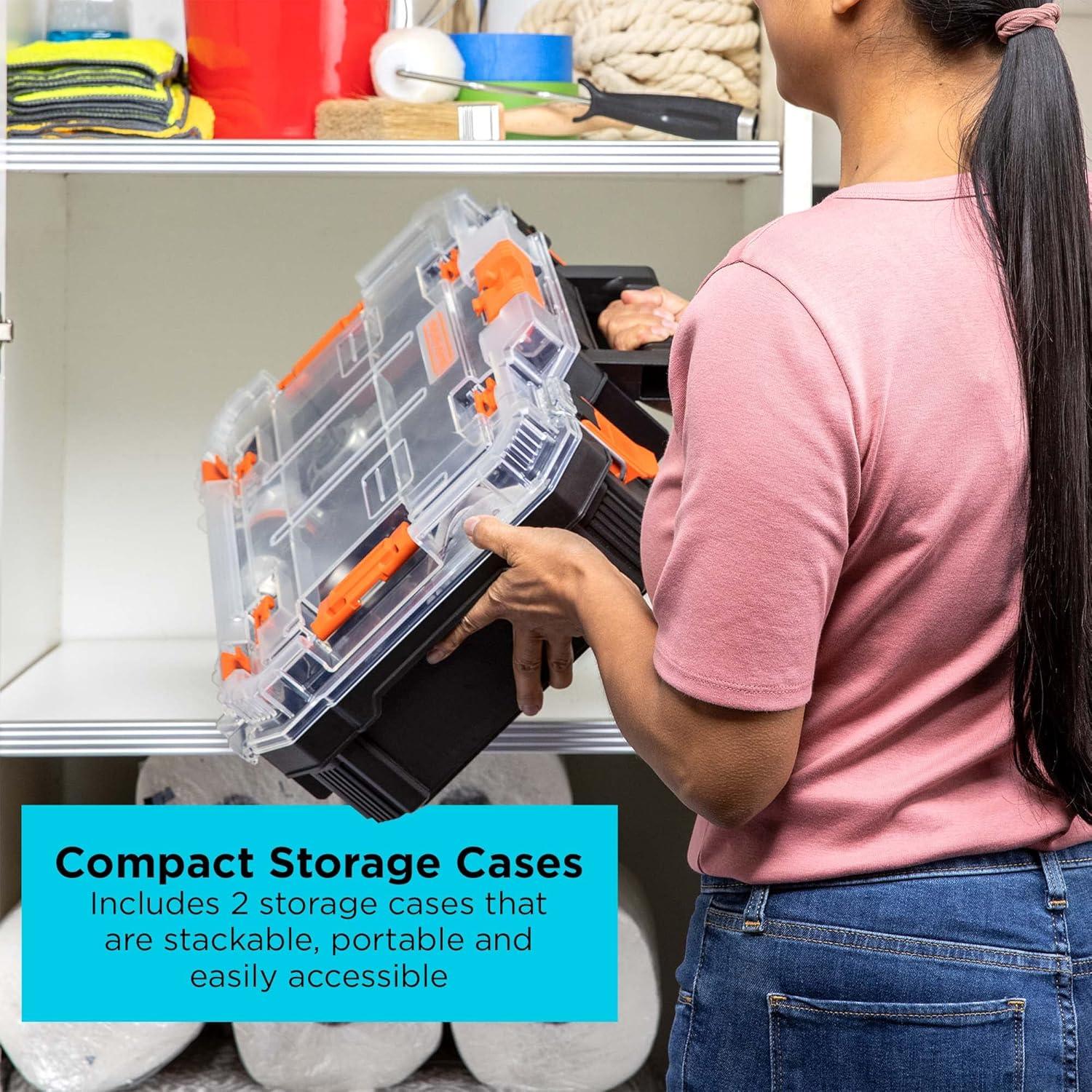 Kit de Herramientas Black+Decker MATRIX 20V MAX con 12 Accesorios