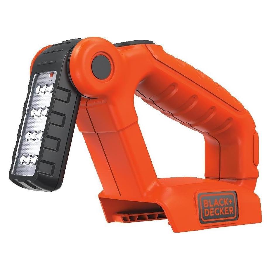 Luz de Trabajo LED Black+Decker 20V Recargable 70 Lúmenes