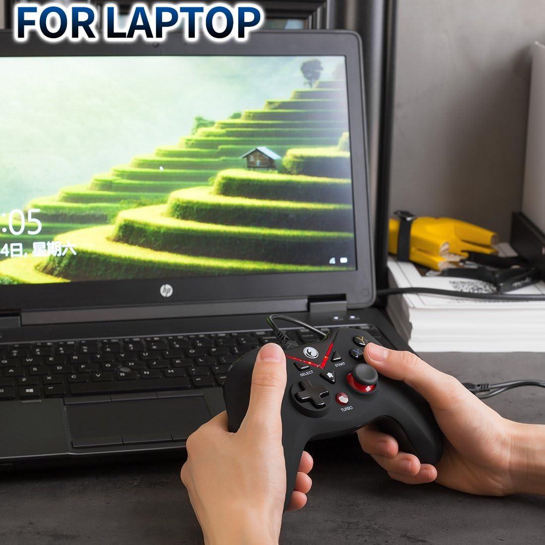 Controlador USB V-one Gamepad Rojo para PC y Android