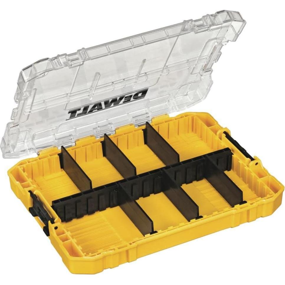 Caja de herramientas DEWALT Tough Case mediana 8 compartimentos
