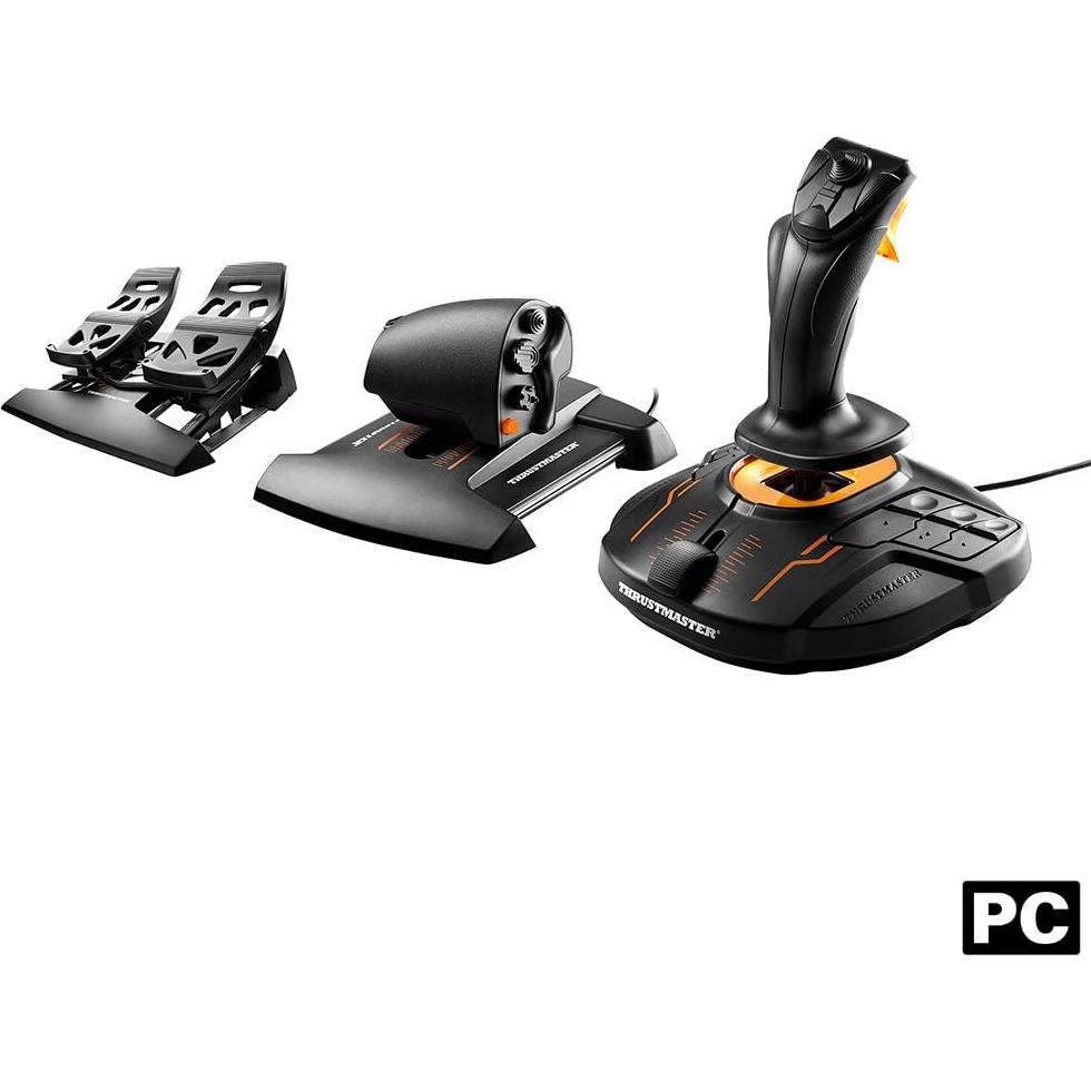 Paquete de Vuelo Thrustmaster T.16000M FCS - Joystick y Acelerador