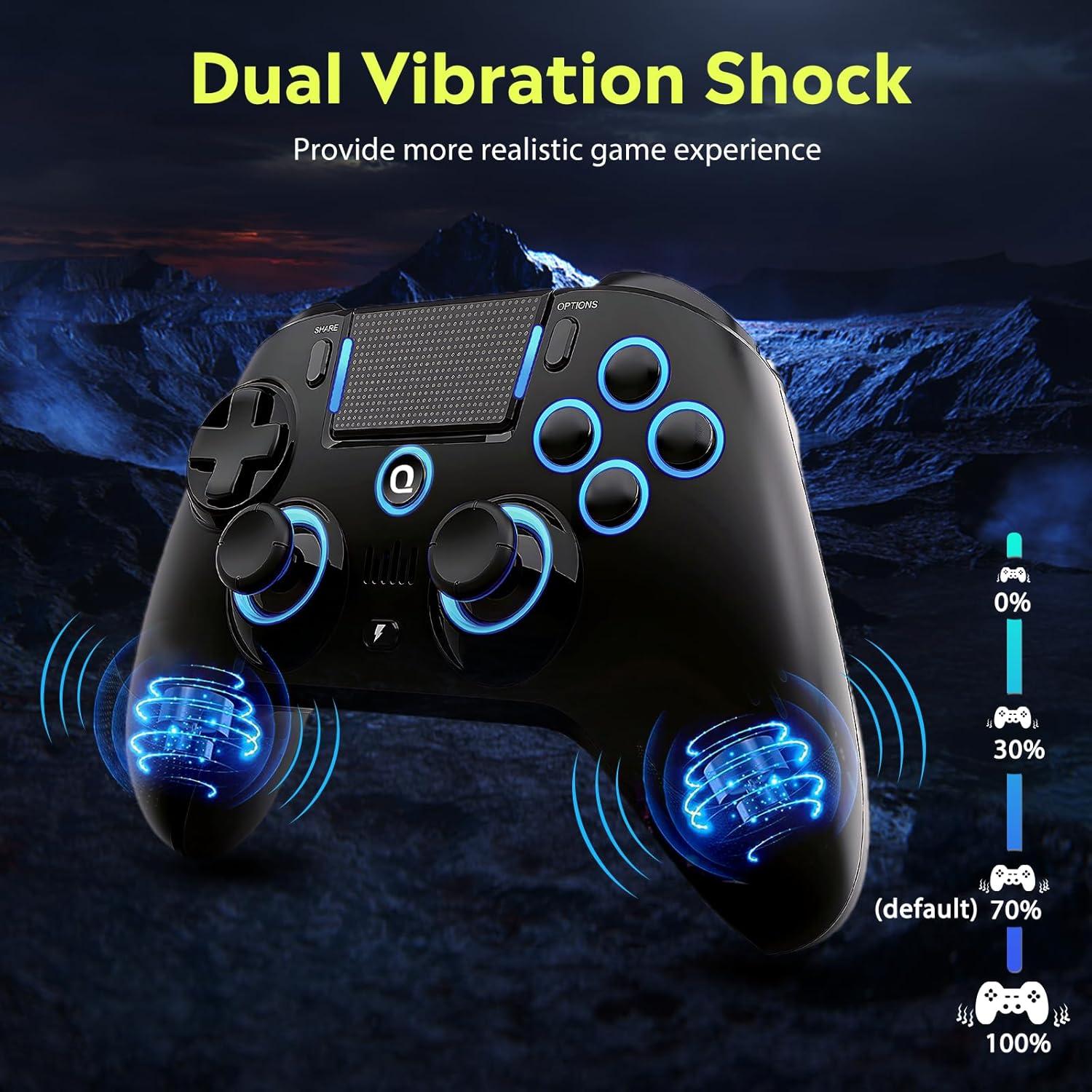 Controlador Inalámbrico QRD Spark N5 para PS4/PC/Móvil