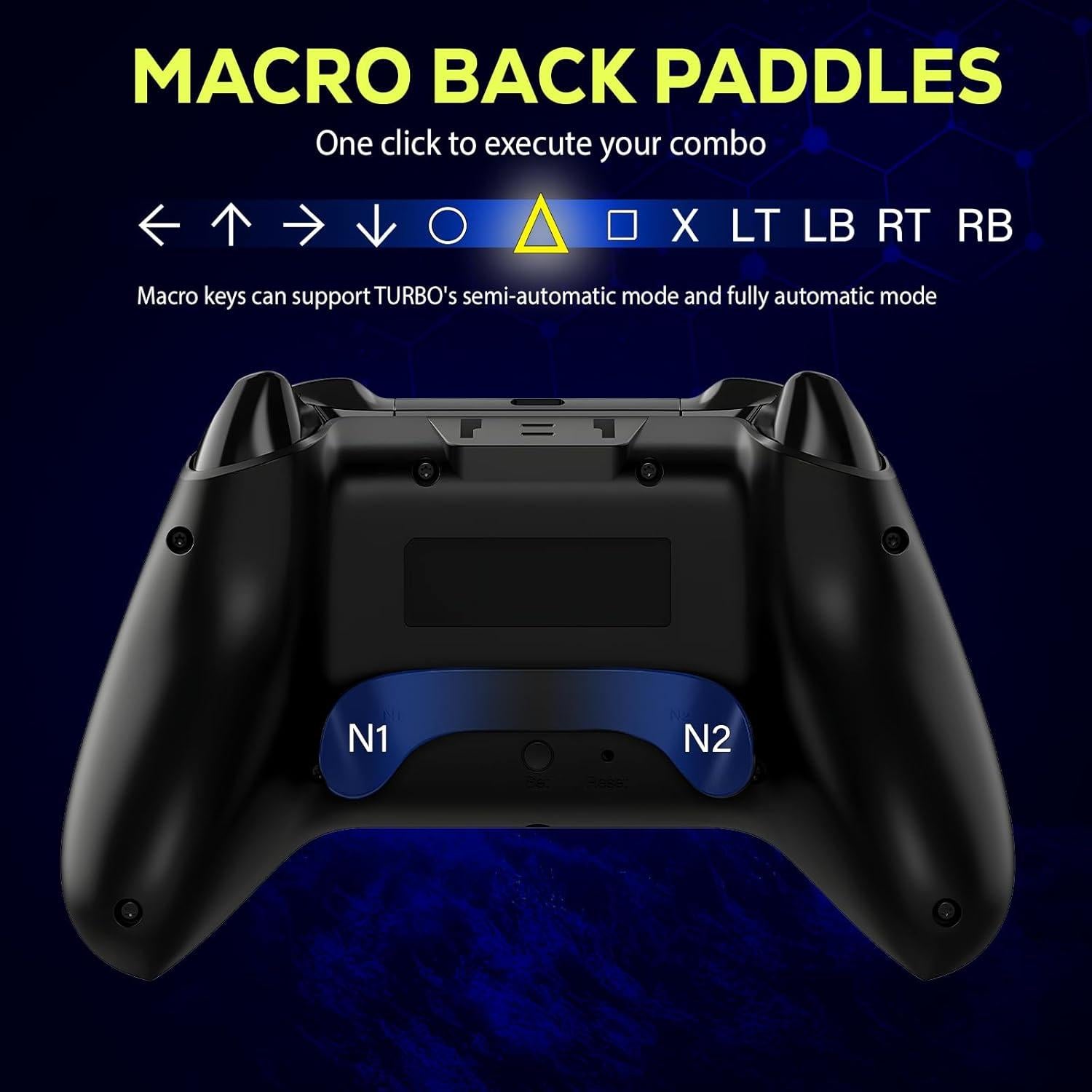 Controlador Inalámbrico QRD Spark N5 para PS4/PC/Móvil