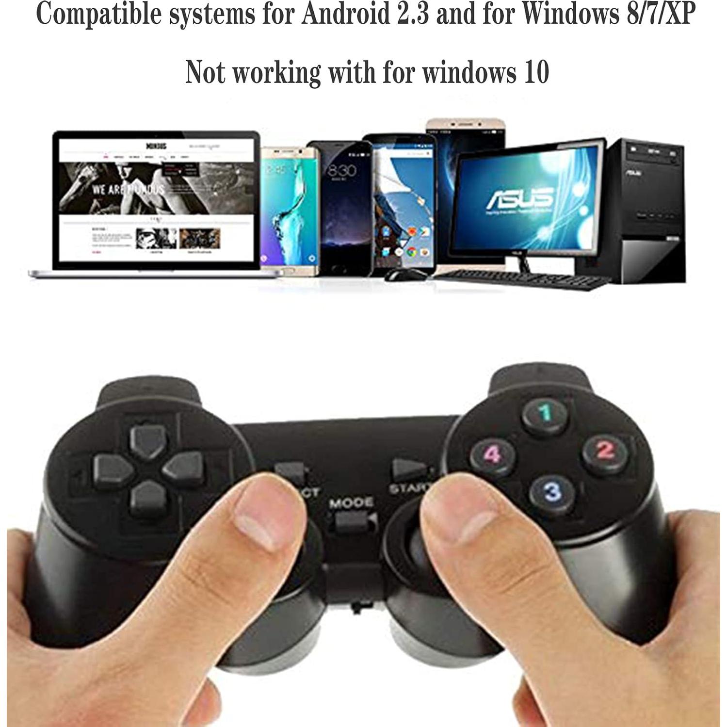 Gamepad Inalámbrico C-Zone USB 2.4GHz para PC