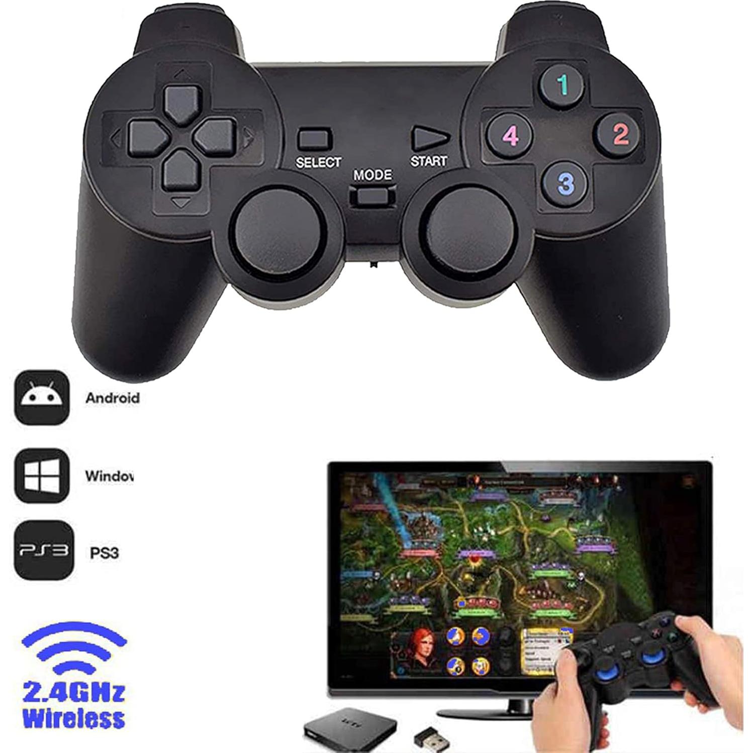 Gamepad Inalámbrico C-Zone USB 2.4GHz para PC