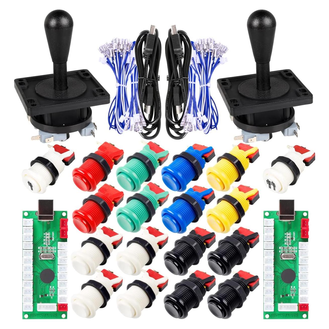 Kit Arcade DIY EG STARTS 2 Jugadores Joystick y Botones