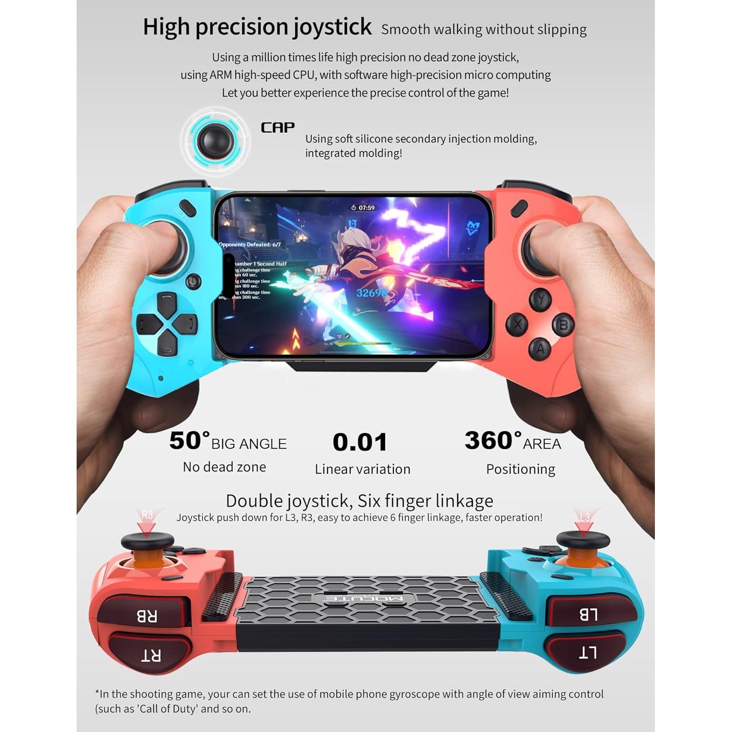 Controlador de Juego Móvil Joso para iPhone y Android