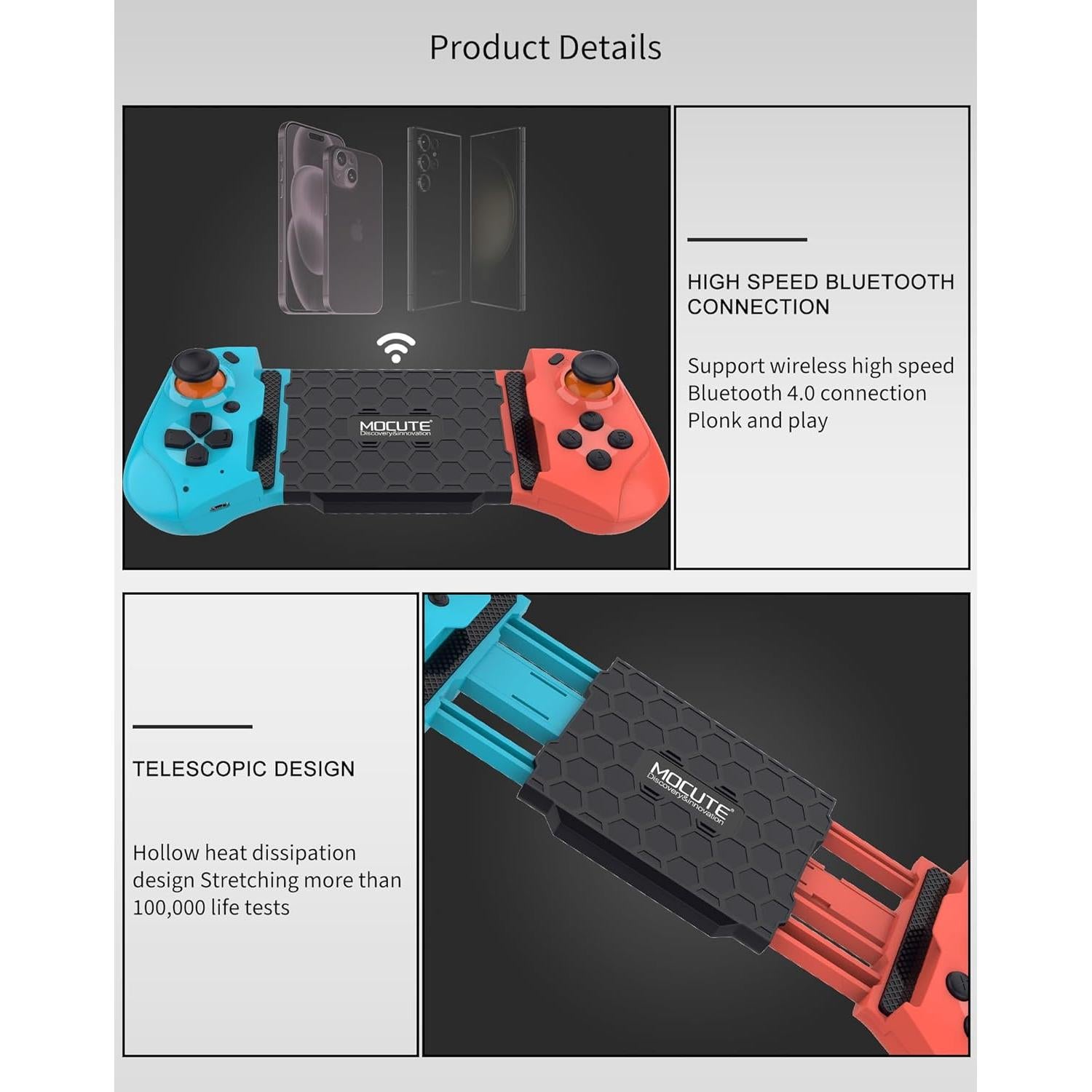 Controlador de Juego Móvil Joso para iPhone y Android