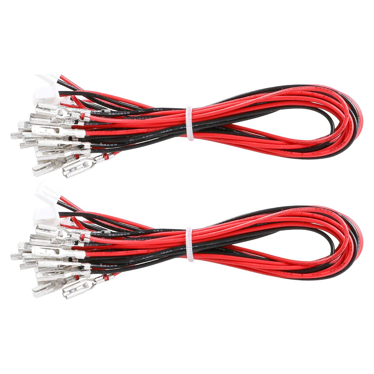 Cables de Salto USB Guwarry 20 Pcs 2.8mm para Arcade