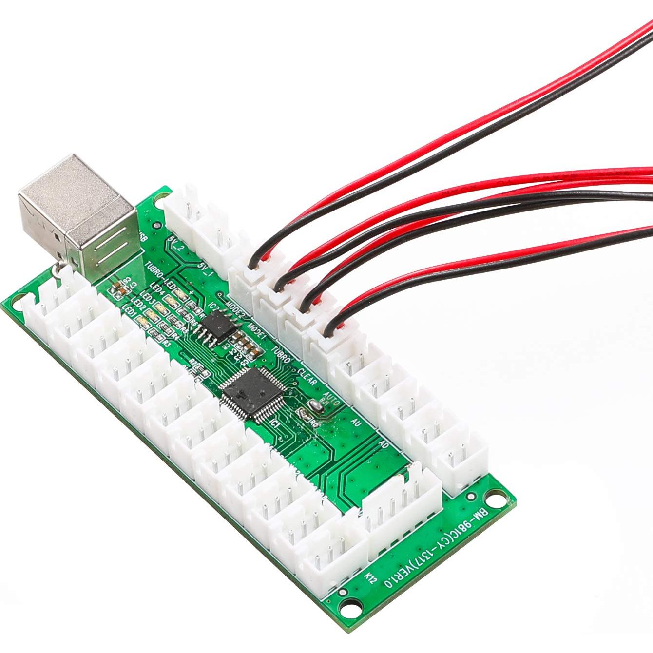 Cables de Salto USB Guwarry 20 Pcs 2.8mm para Arcade