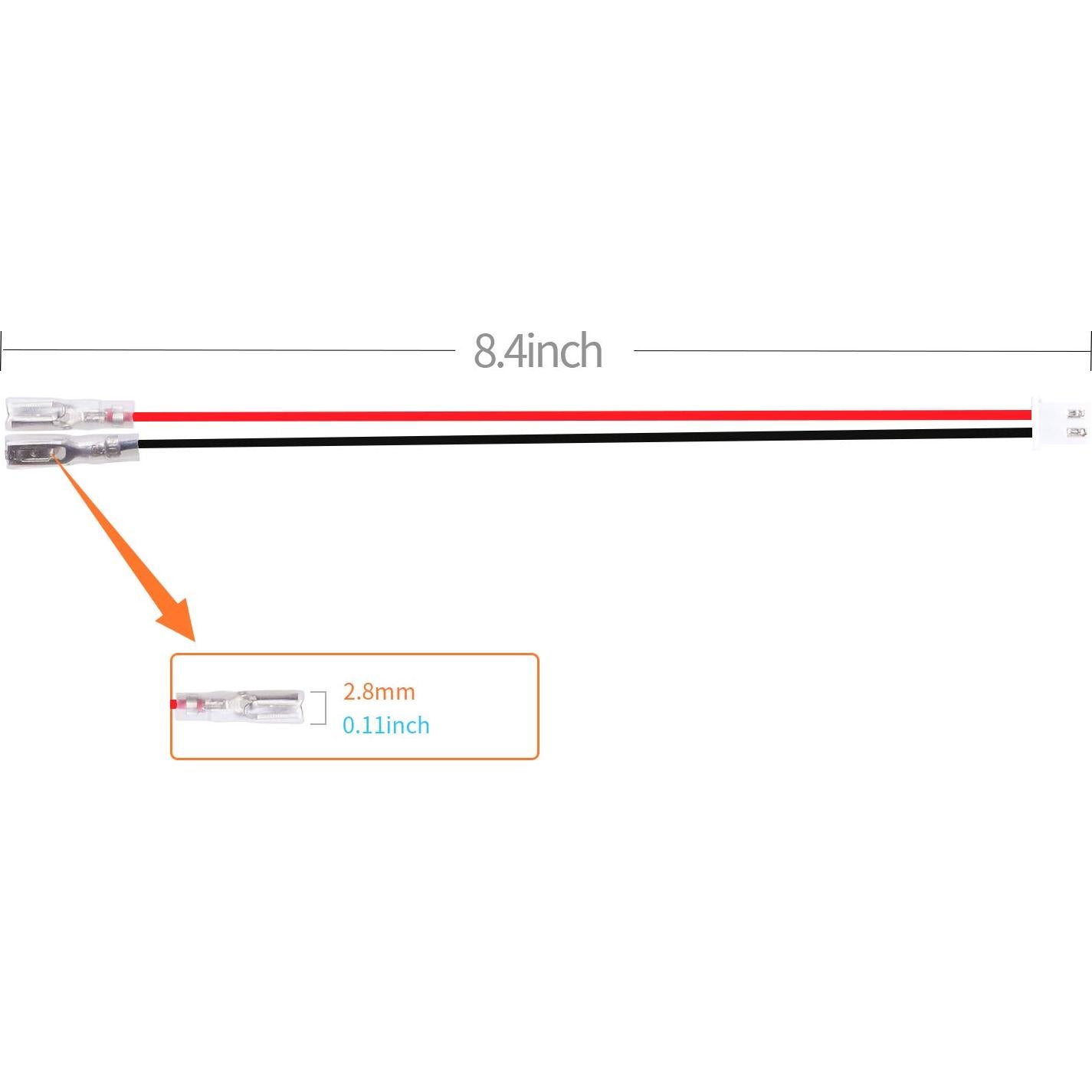 Cables de Salto USB Guwarry 20 Pcs 2.8mm para Arcade