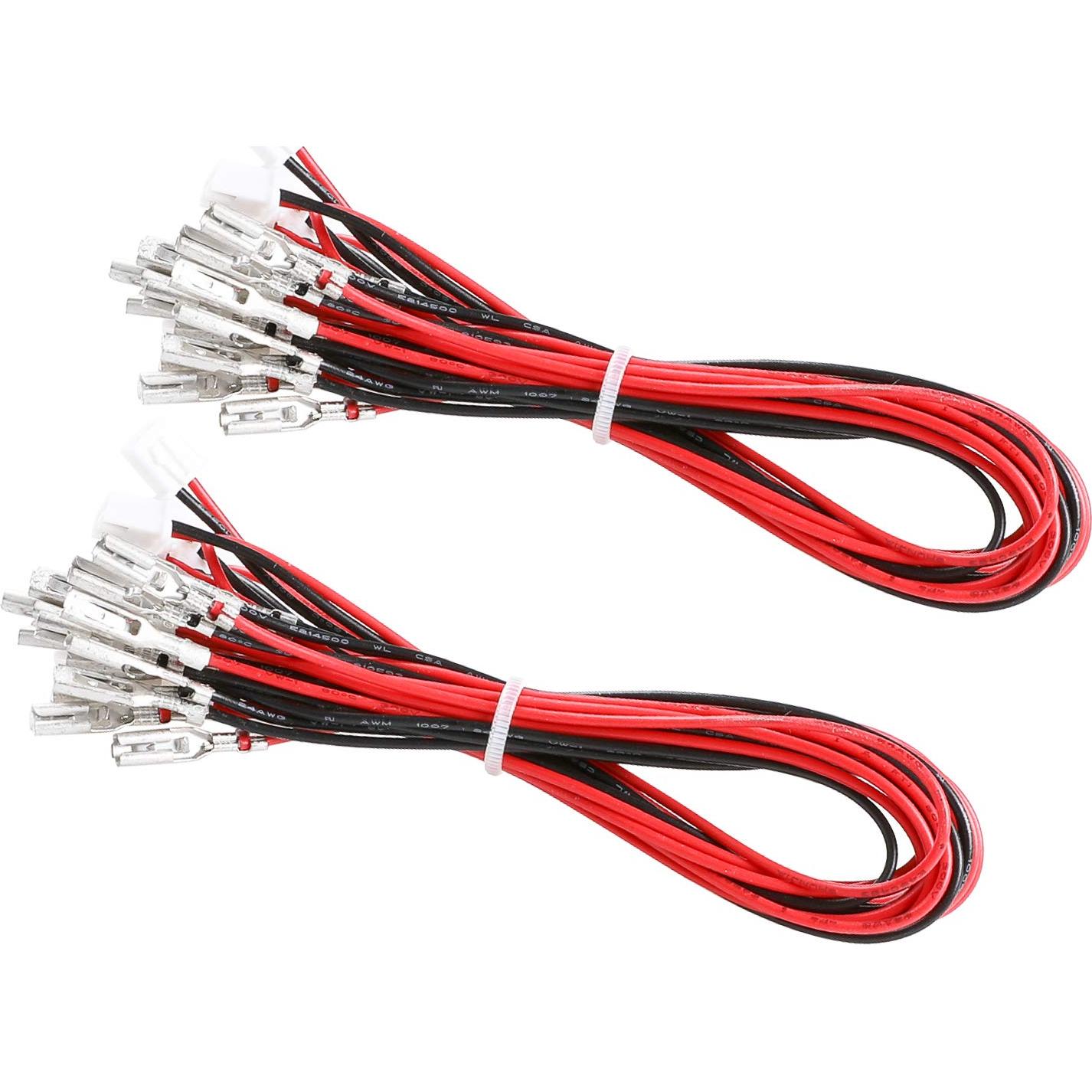 Cables de Salto USB Guwarry 20 Pcs 2.8mm para Arcade