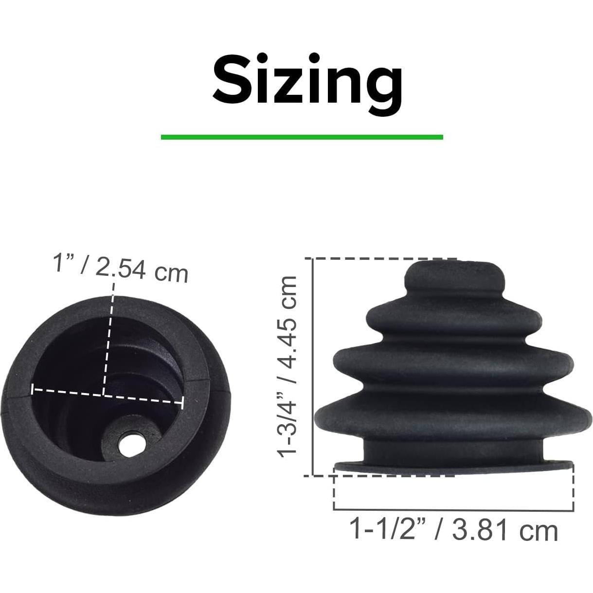 Goma de Joystick AlveyTech para Sillas de Ruedas Eléctricas