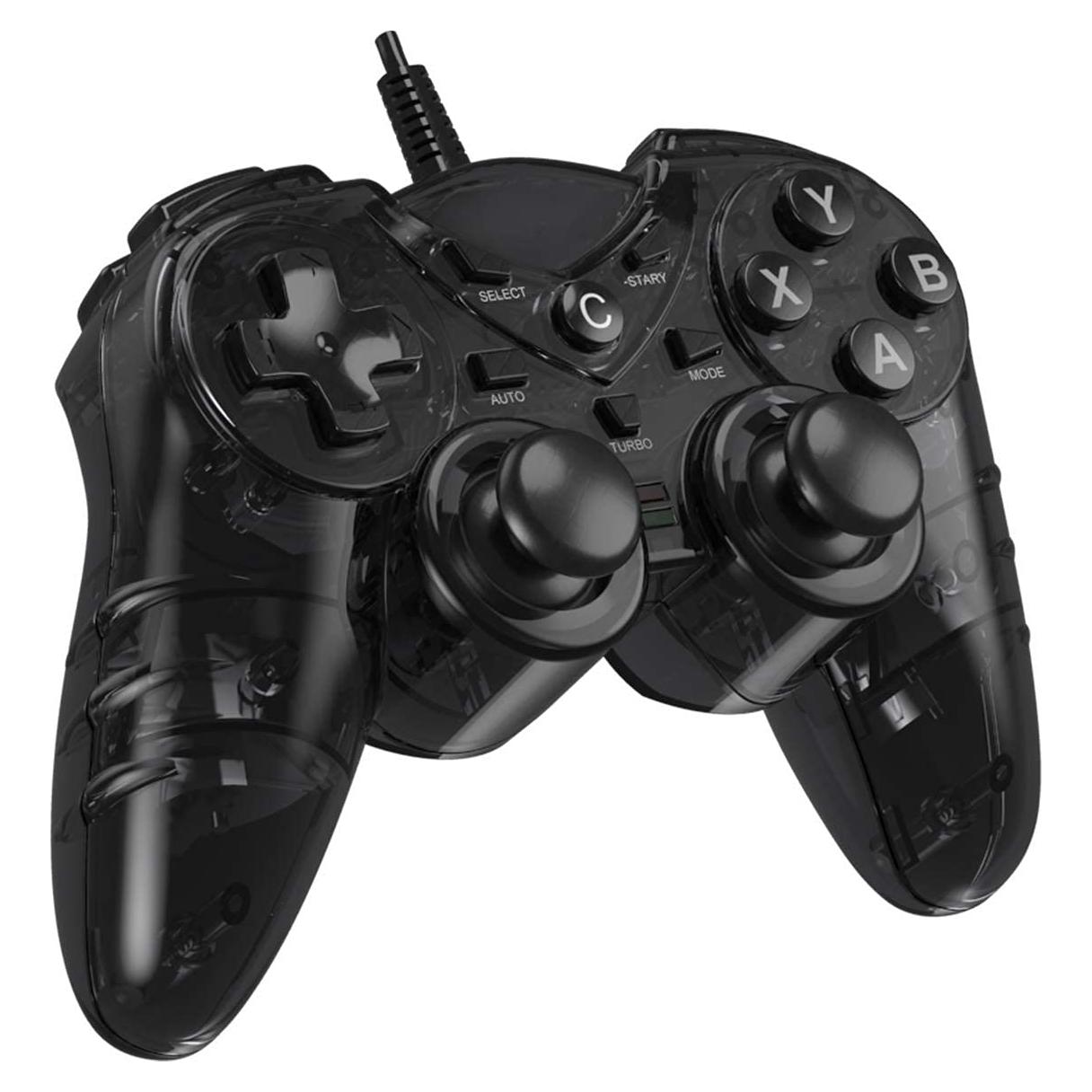 Controlador USB con Cable NBCP para PC y PS3 - Joystick Ergonómico