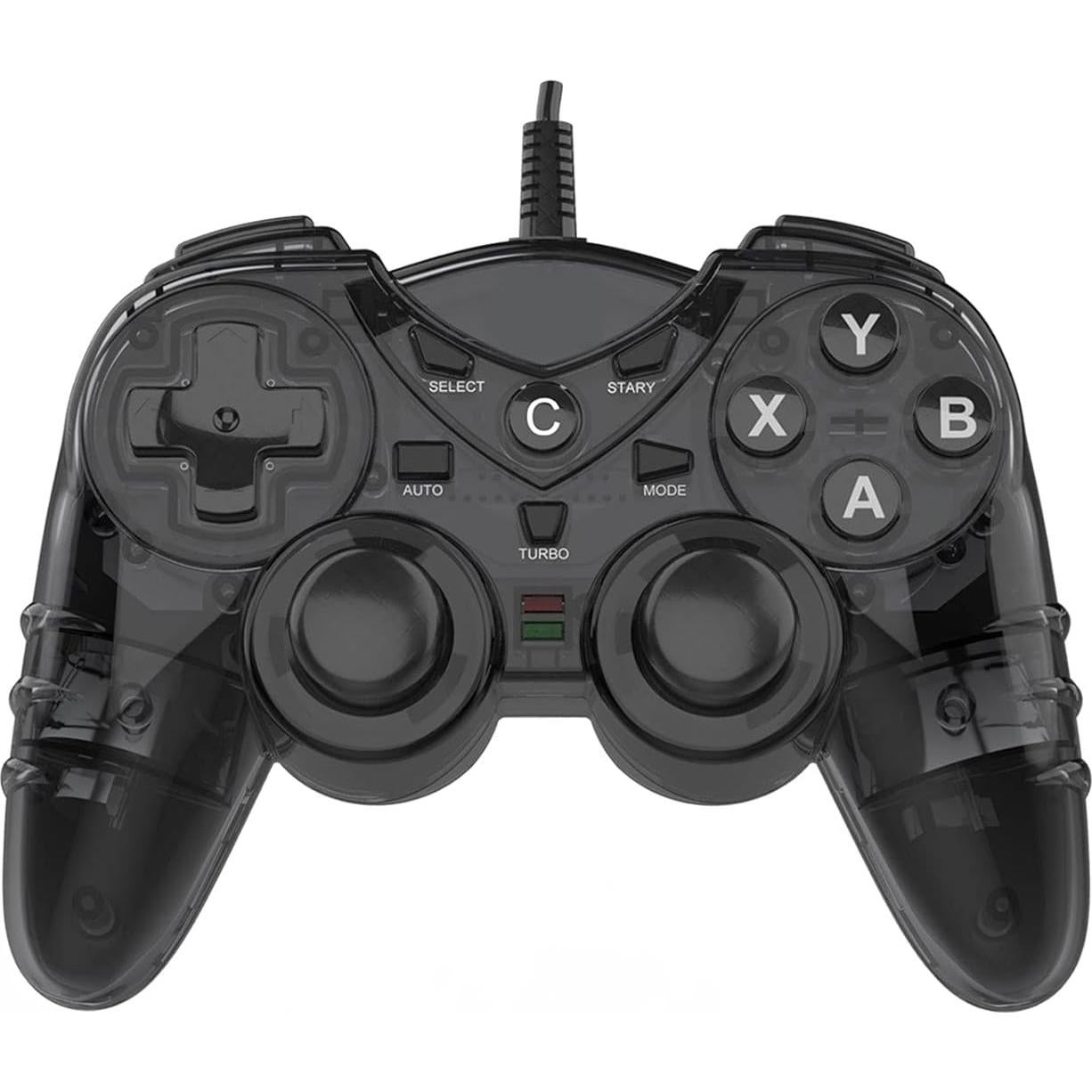 Controlador USB con Cable NBCP para PC y PS3 - Joystick Ergonómico