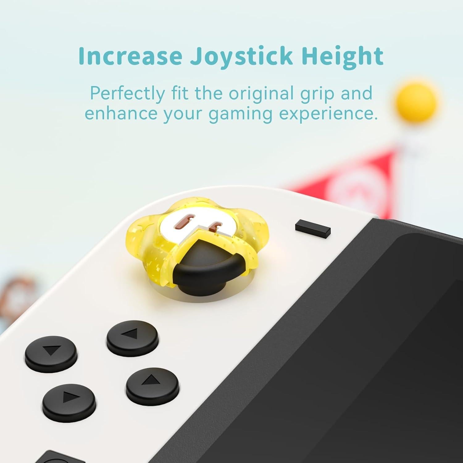 Tapas de Pulgar Yocore para Switch y Lite - 4 Pcs Multicolor