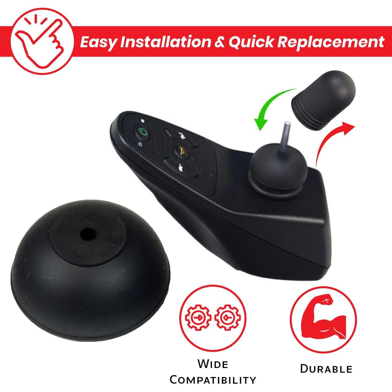 Falda de Joystick AlveyTech para Sillas de Poder - 4.28 cm