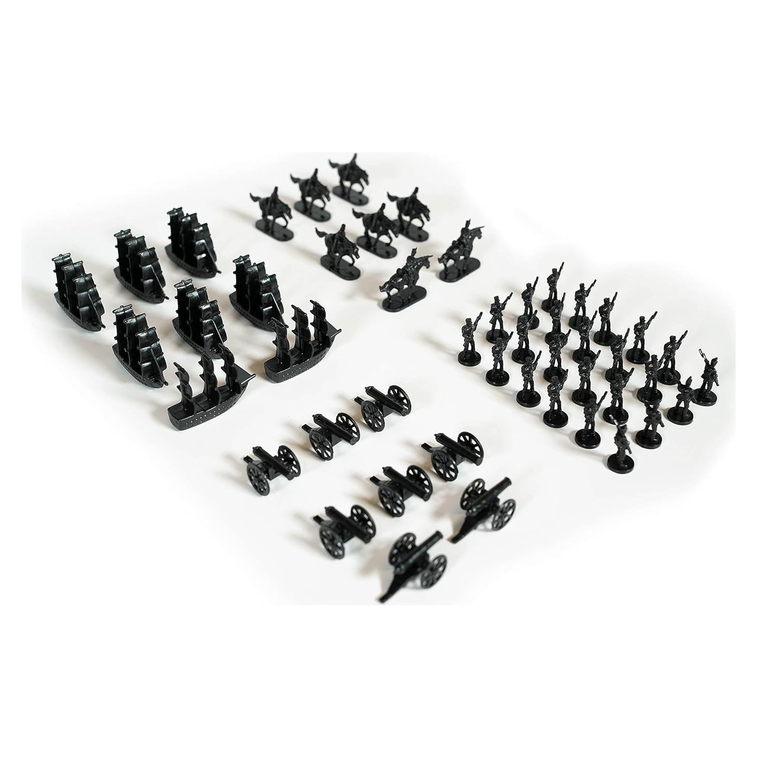 Miniaturas Militares Napoleónicas y Guerra Civil - Morrison Games - 48 Piezas