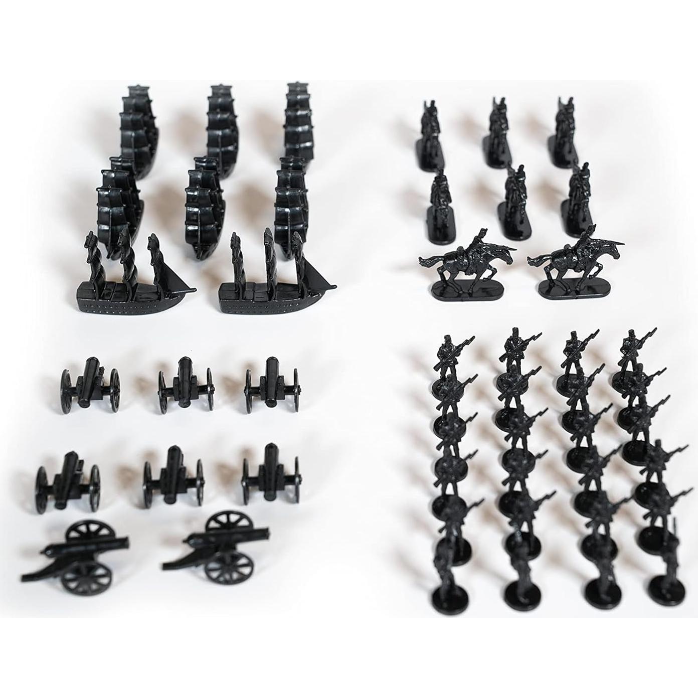 Miniaturas Militares Napoleónicas y Guerra Civil - Morrison Games - 48 Piezas