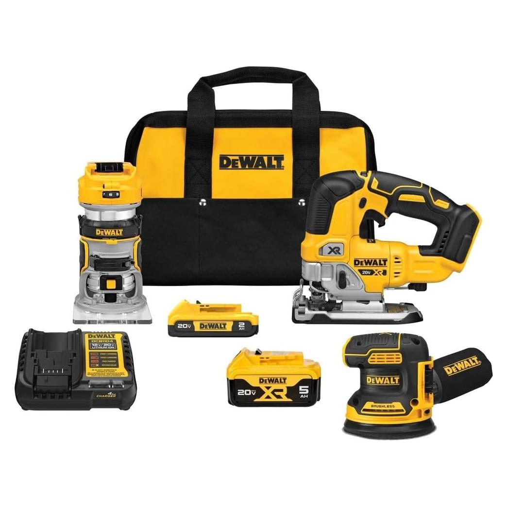 Kit de Herramientas DEWALT 20V MAX* 3 en 1 - DCK307D1P1