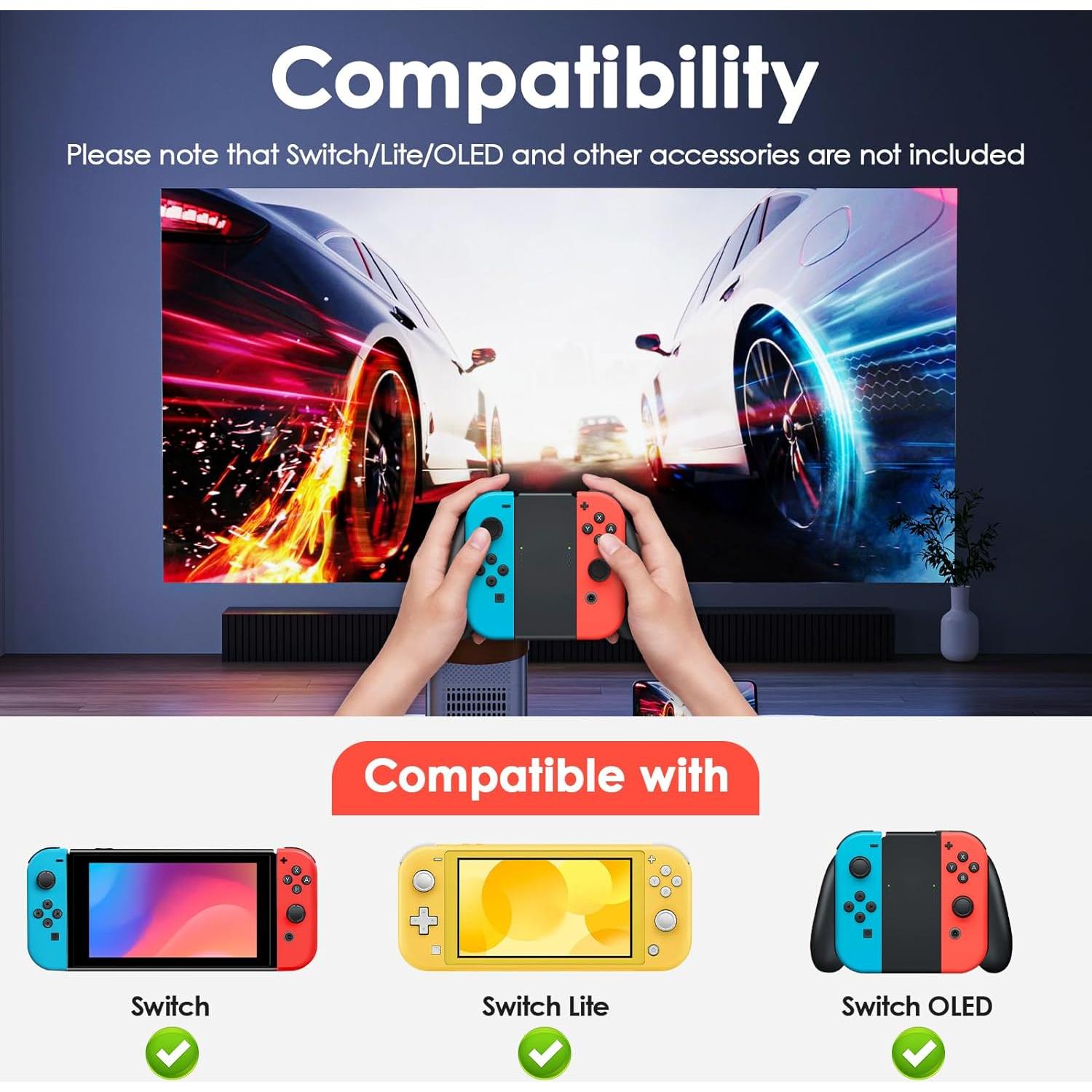 Cubiertas de Joystick Geyrut 8PCS Silicona para Switch