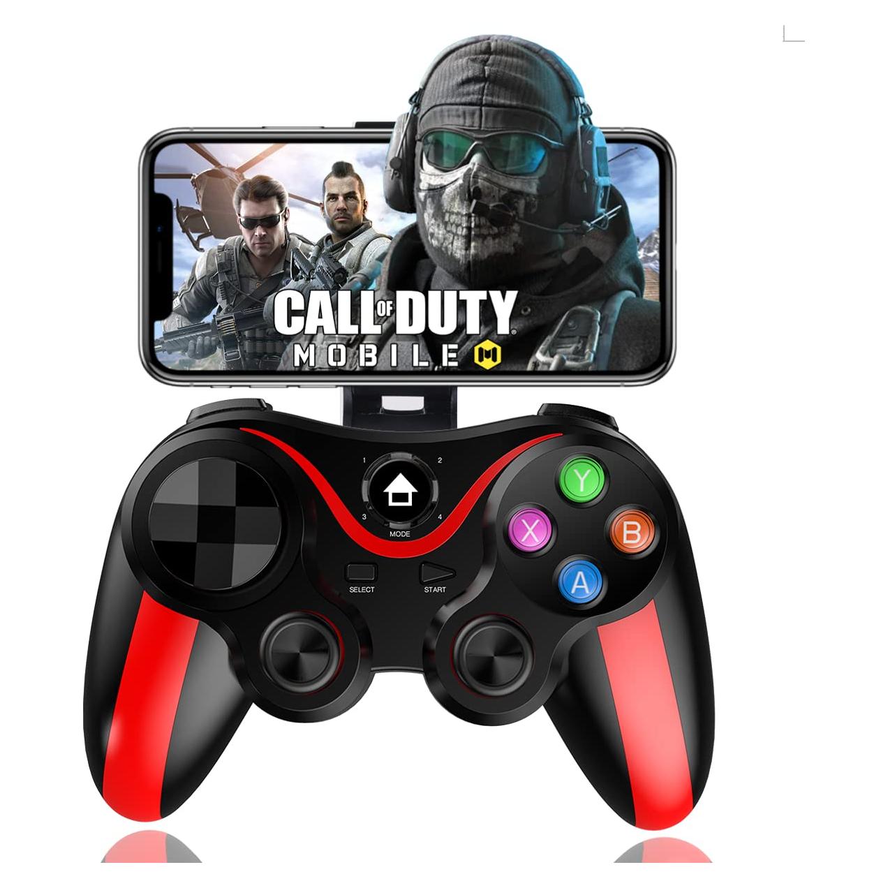 Controlador de Juego Móvil arVin para iPhone y Android Rojo