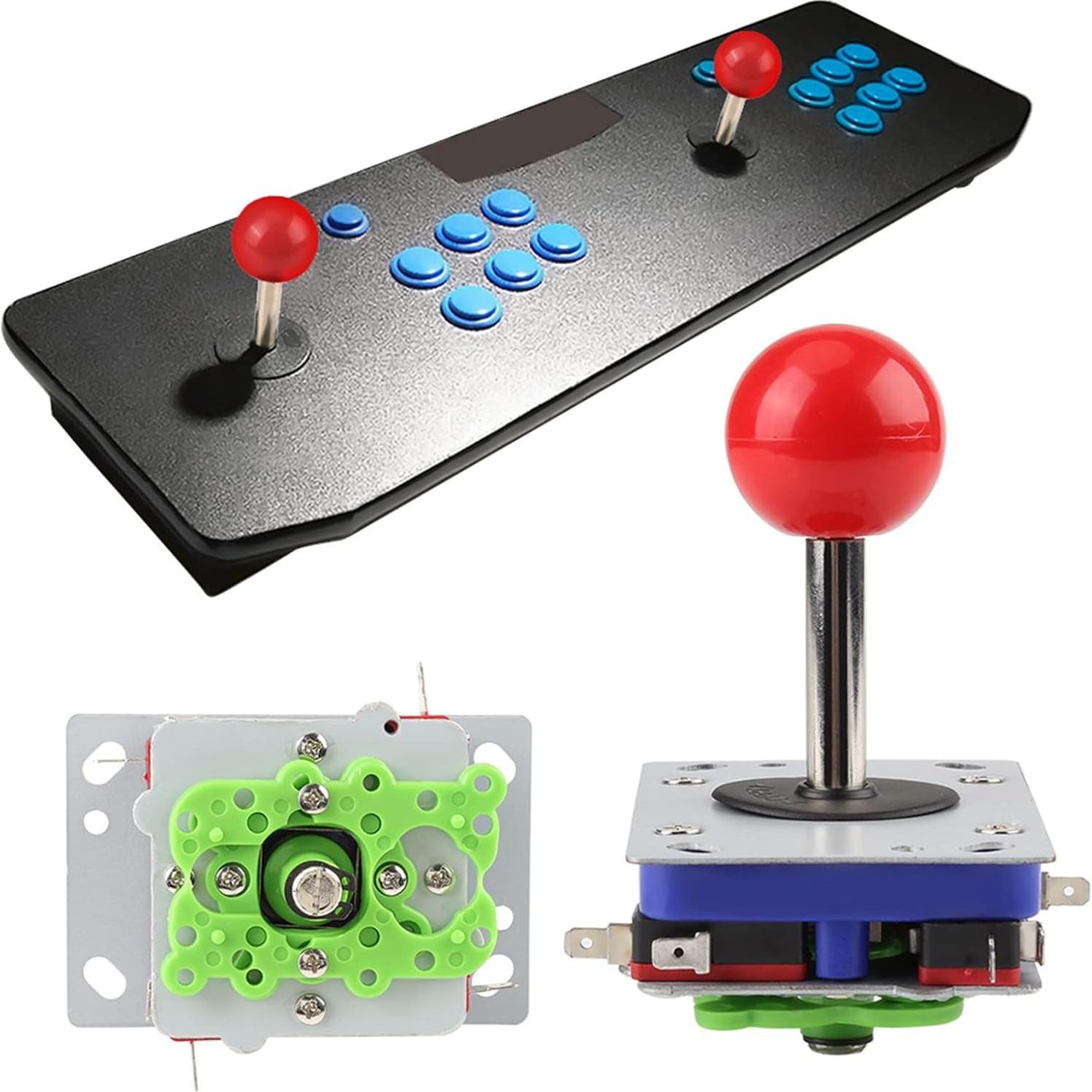 Joystick Arcade Zippy 2/4/8 Vías Ajustable para Juegos