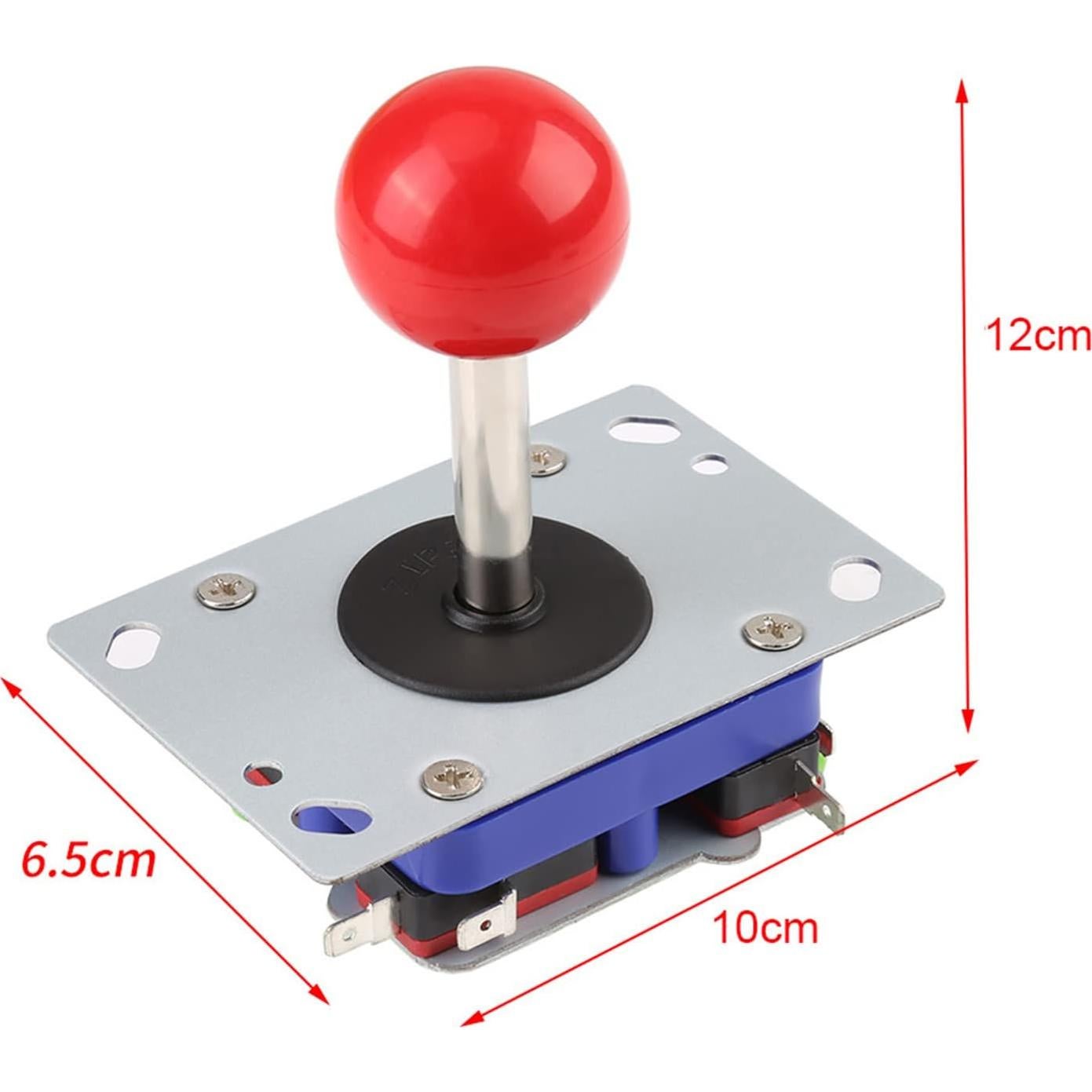 Joystick Arcade Zippy 2/4/8 Vías Ajustable para Juegos