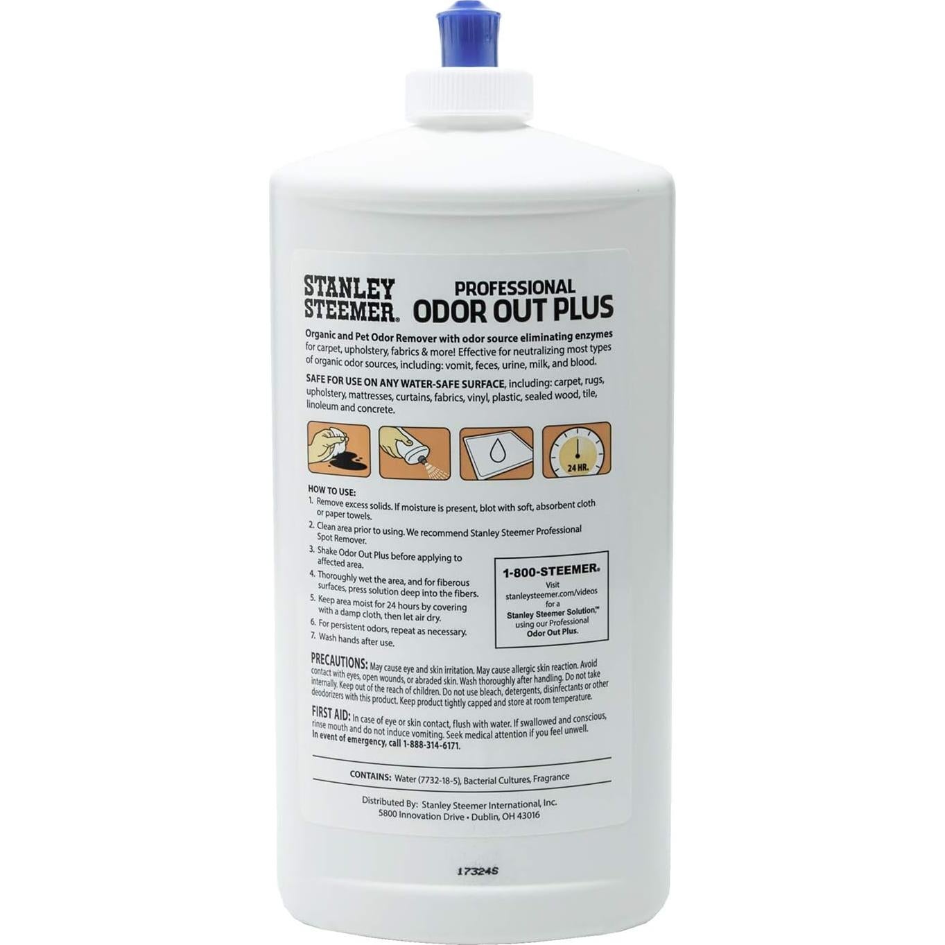 Neutralizador de Olores Stanley Steemer 0.95 L Enzimas