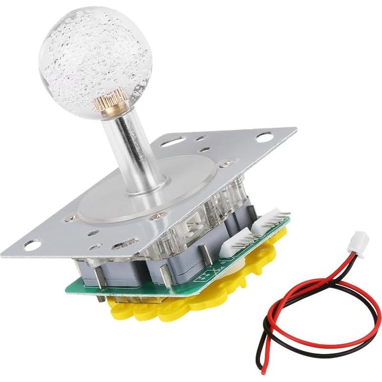 Joystick LED Zerodis para Juegos, Mango Largo, 8/4 Vías