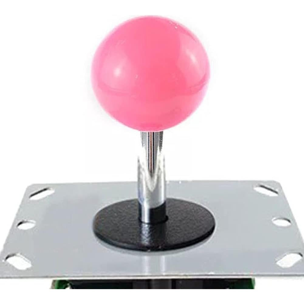 Cabeza de Joystick Redonda Lasenersm 35mm Rosa - 2 Piezas