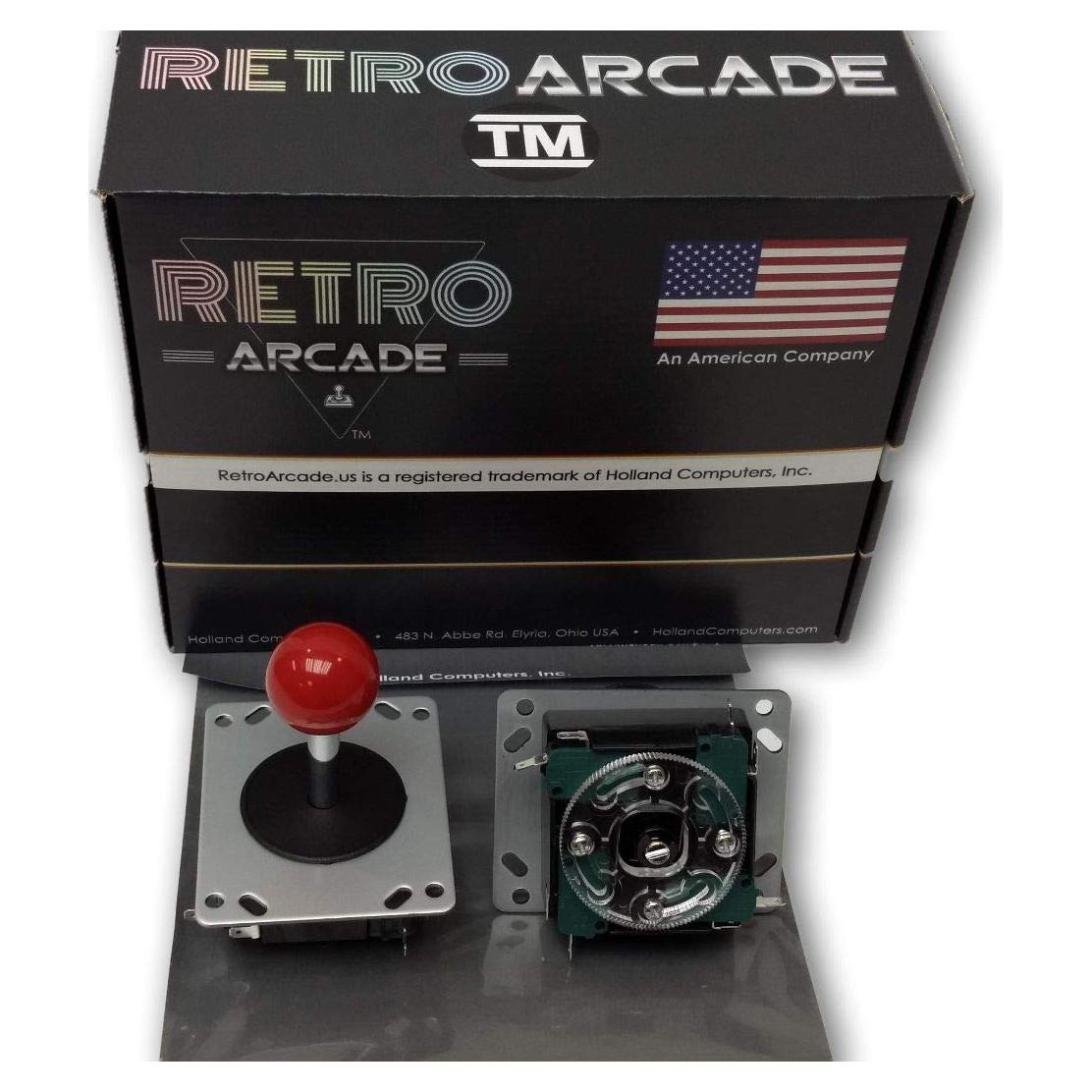 Joystick de Arcade RetroArcade Bola Roja 8/4 Direcciones