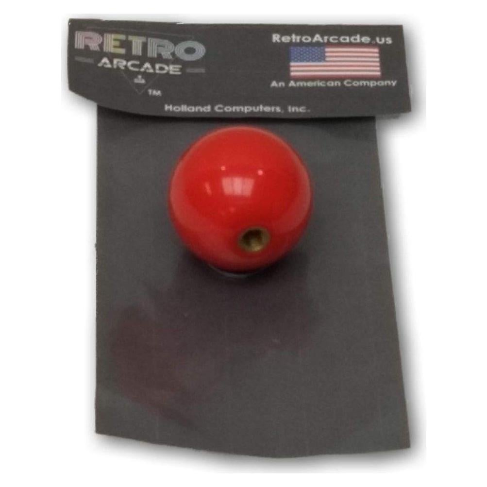 Palanca de Arcade Clásica Roja - RetroArcade.us 35.57mm