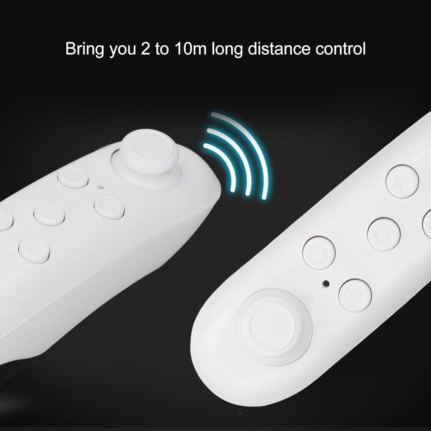 Controlador Remoto Joystick VR Keenso Bluetooth 2-10m Blanco