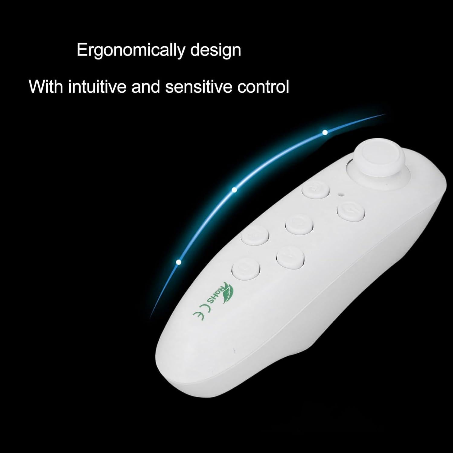 Controlador Remoto Joystick VR Keenso Bluetooth 2-10m Blanco