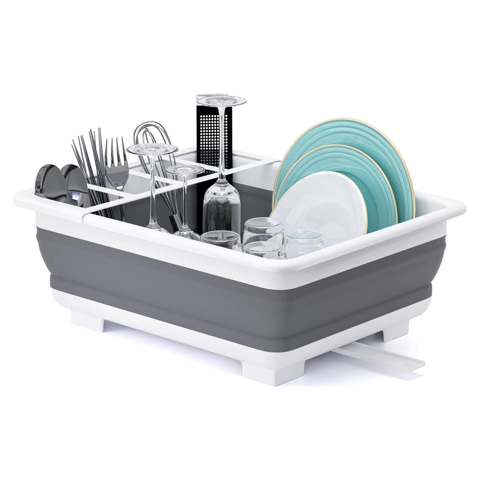 Estante Plegable THANSTAR para Secar Platos 31.5x36.6cm