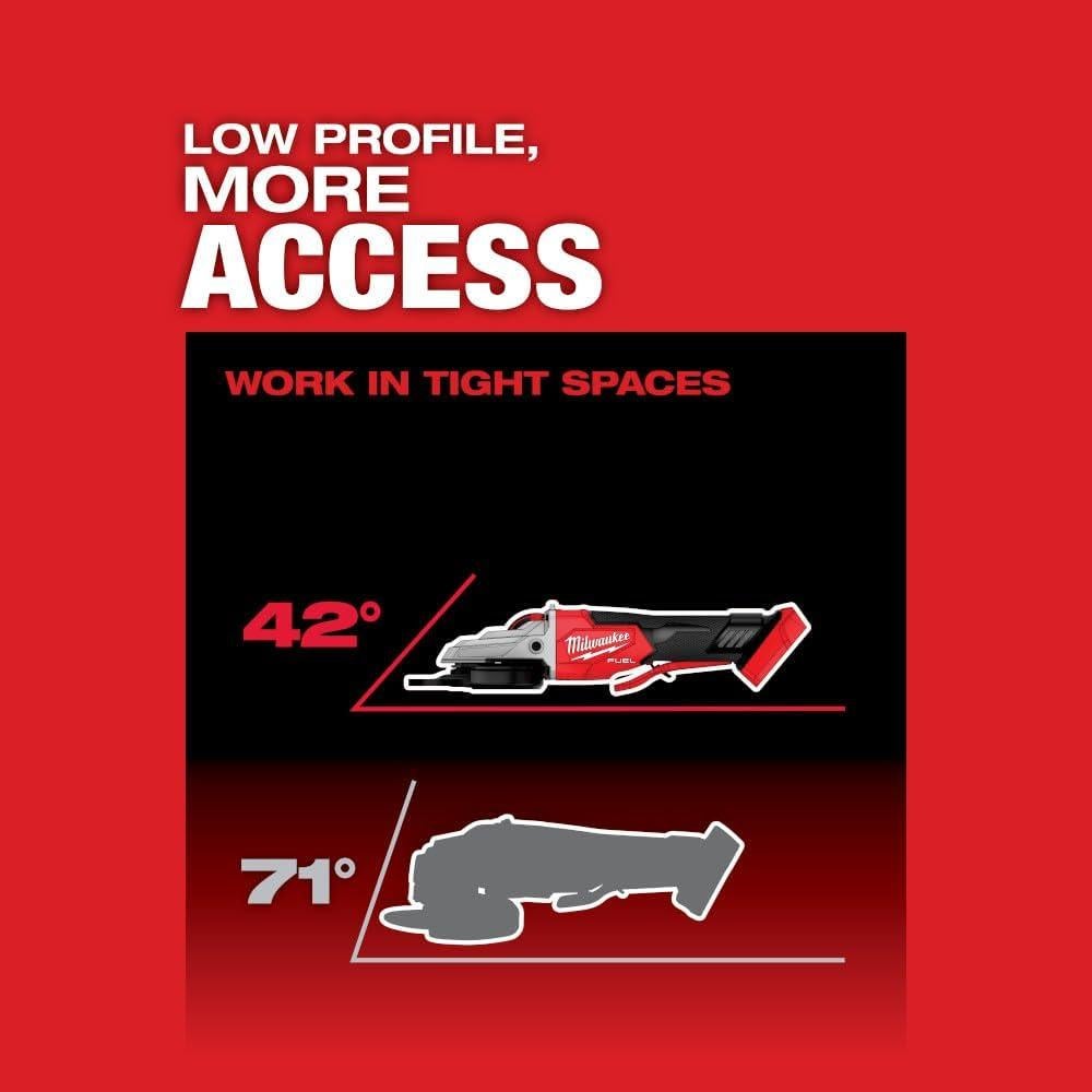 Amoladora Milwaukee M18 FUEL 18V 5" Sin Escobillas