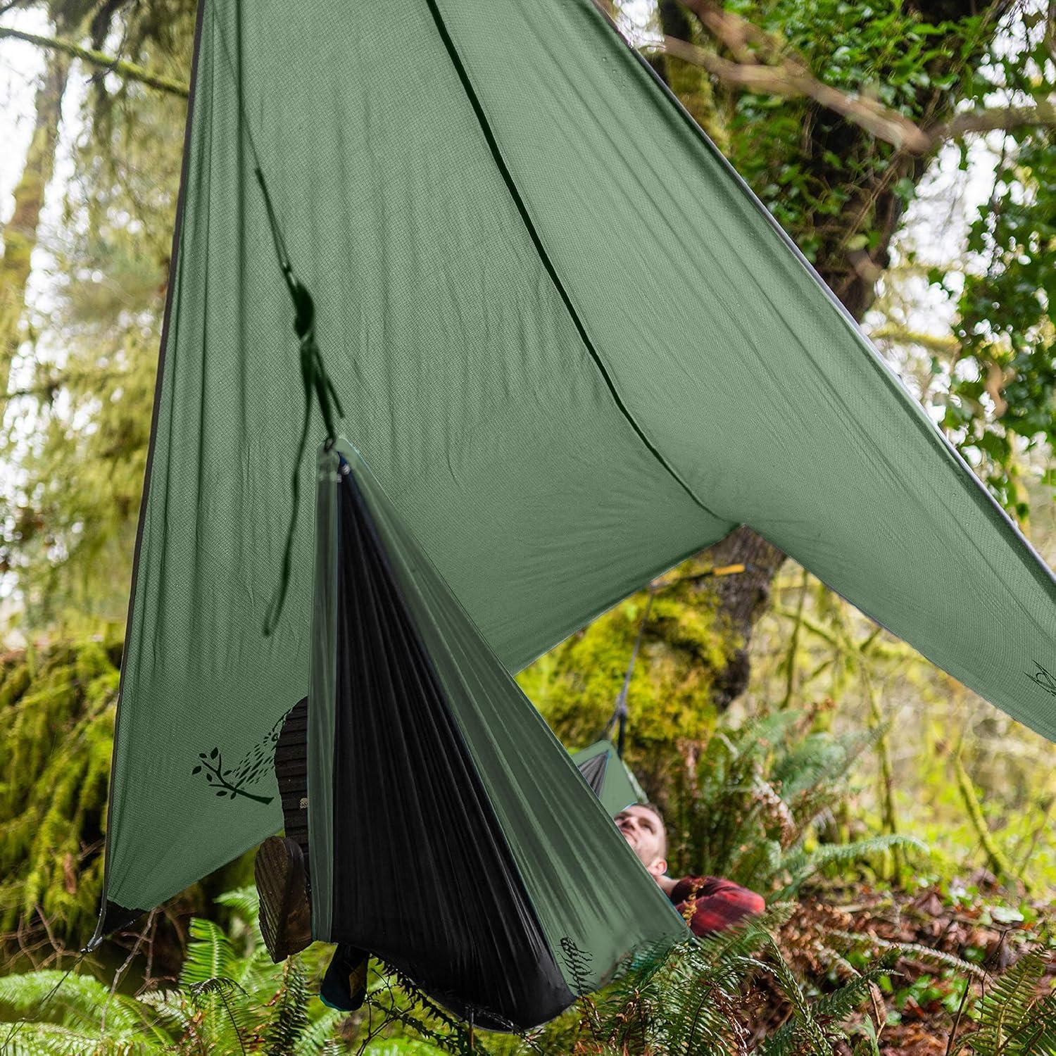Toldo de Camping Wise Owl 3,35x2,74m Impermeable Portátil