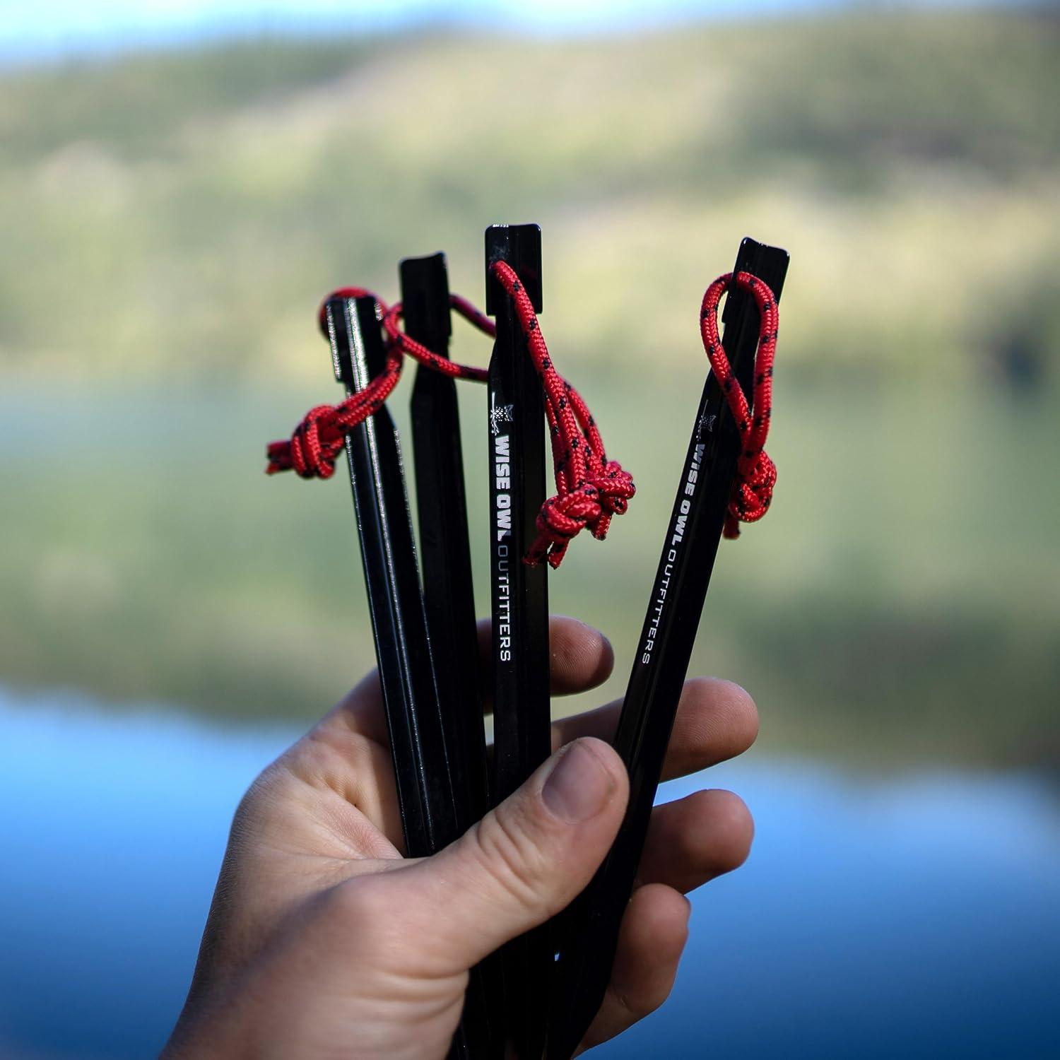 Toldo de Camping Wise Owl 3,35x2,74m Impermeable Portátil