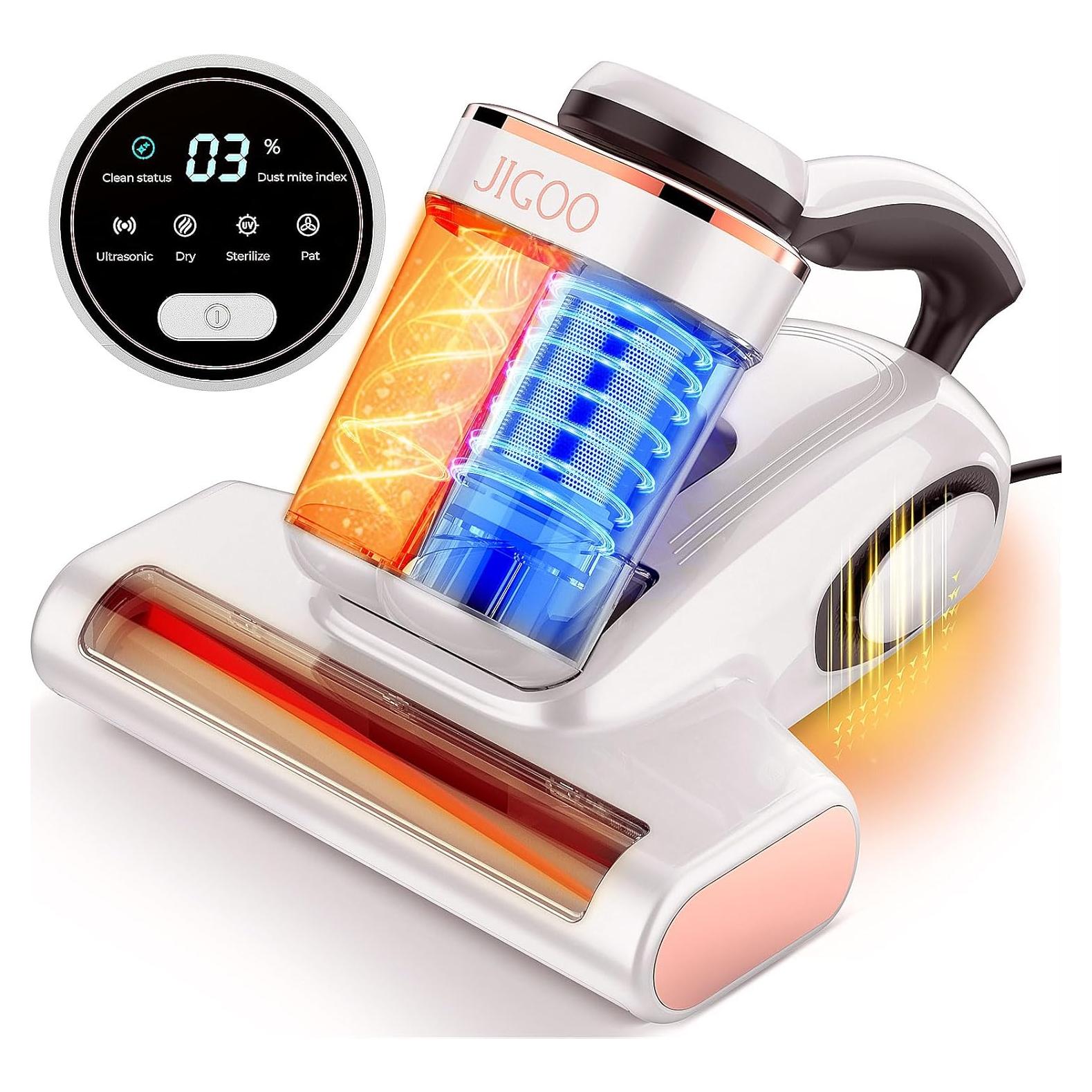 Aspiradora de Cama JIGOO J300 con Luz UV y 500W