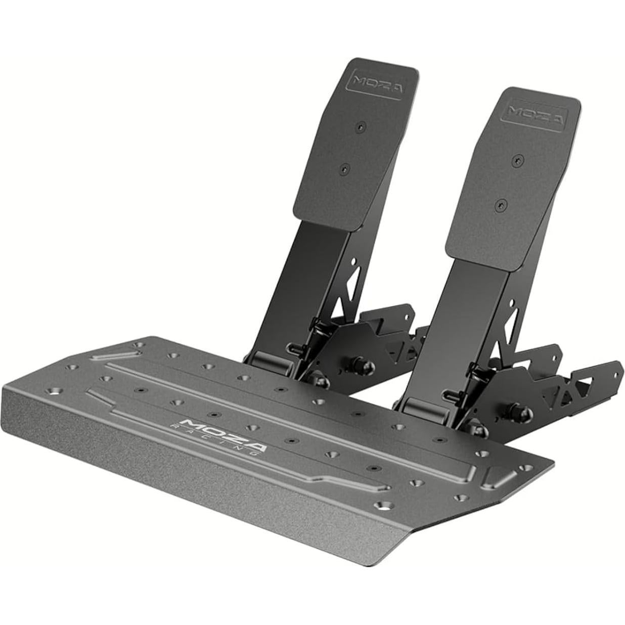 MOZA R3 Racing Wheel and Pedals Bundle for PC, 3.9Nm Direct Drive WheelBase,11-inch ES Lite Steering Wheel,Pedals and Desk Clamp High-Performance Game Racing Simulator for PC User