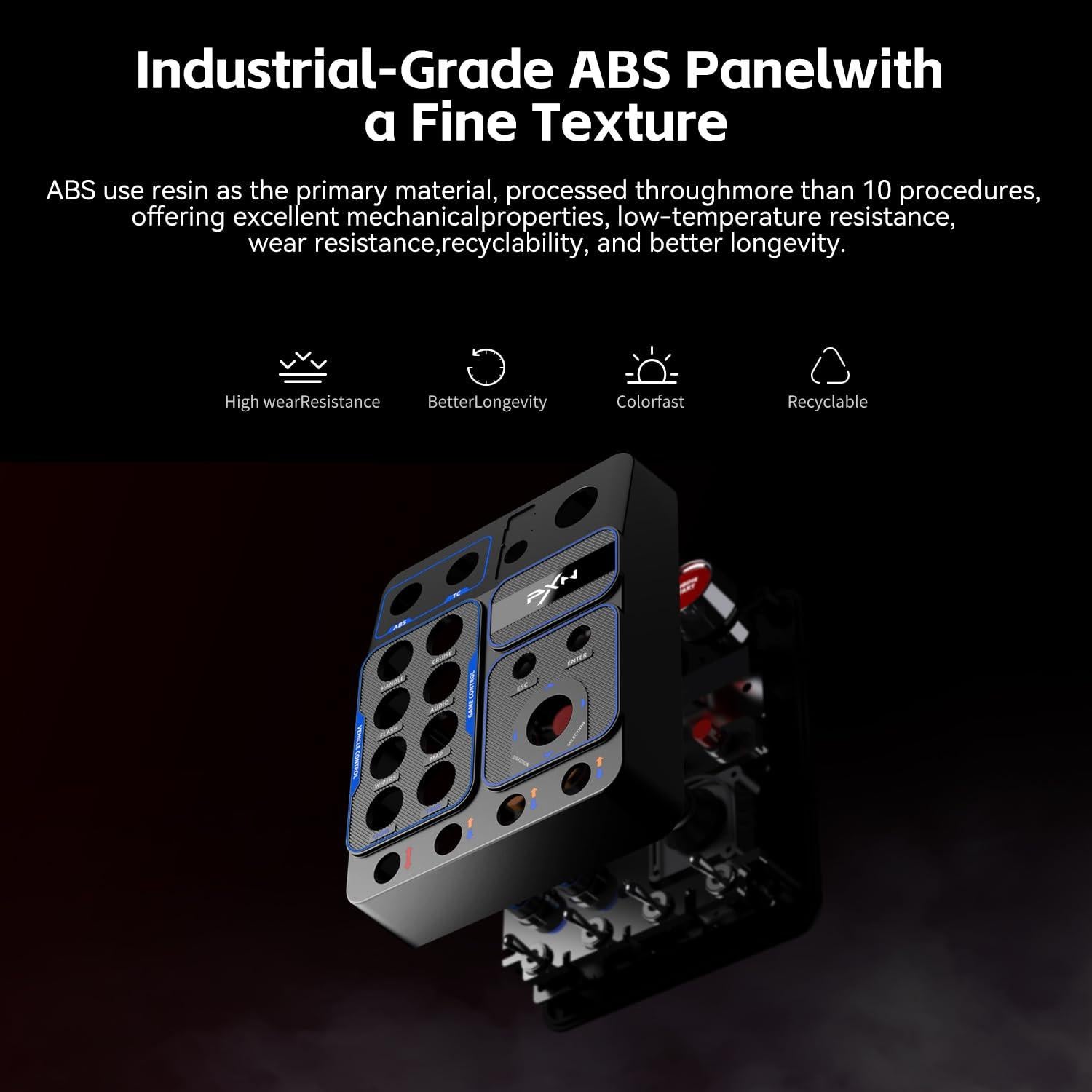 Caja de Botones PXN CB1 USB 30 Botones RGB para PC
